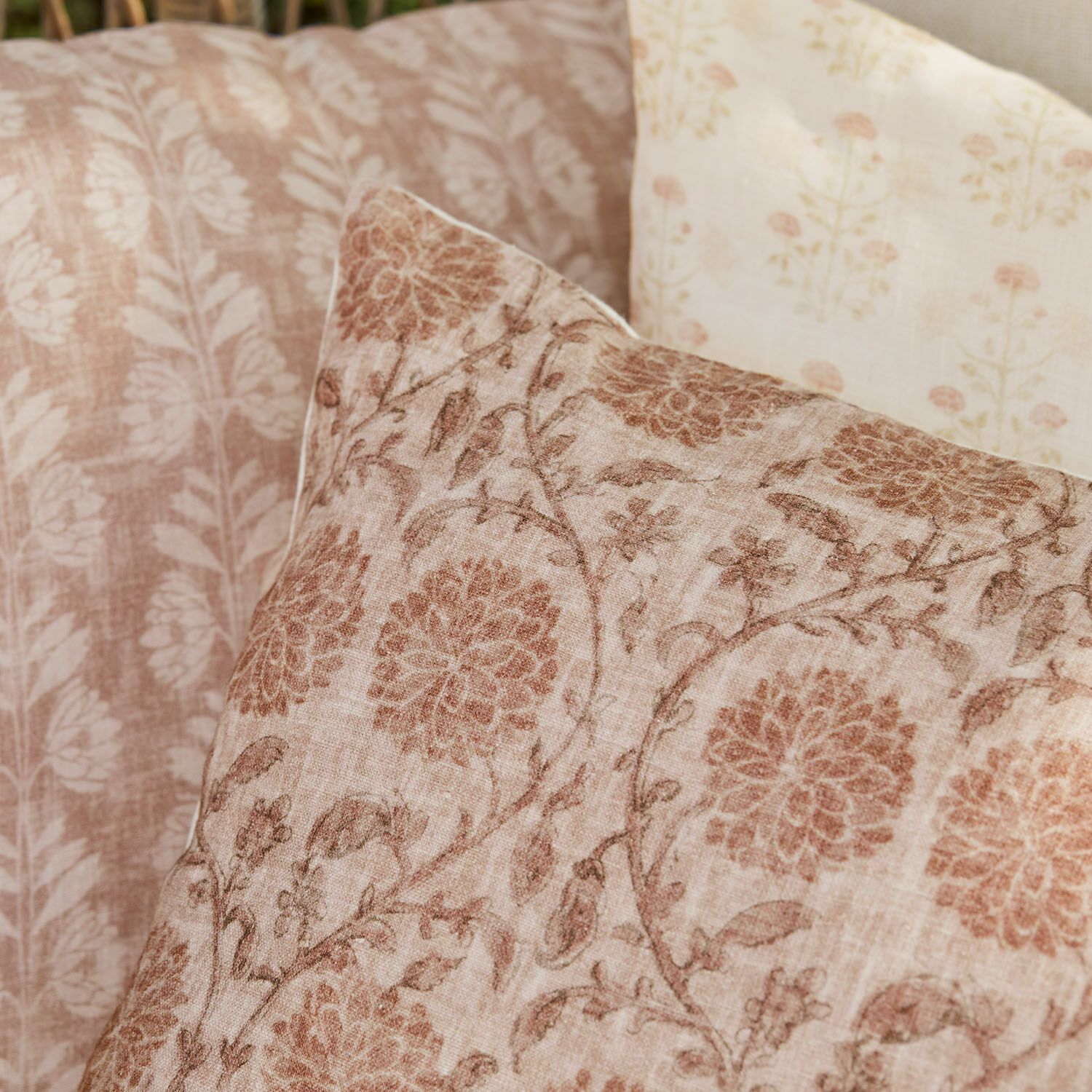 Lot de 3 housses de coussins Tarouja