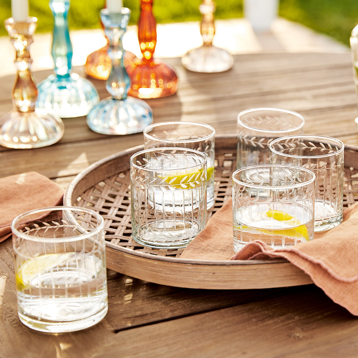 Lot de 6 verres Padiès