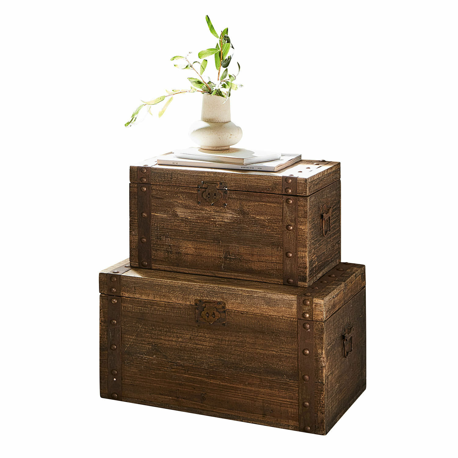 Lot de 2 malles Pratt