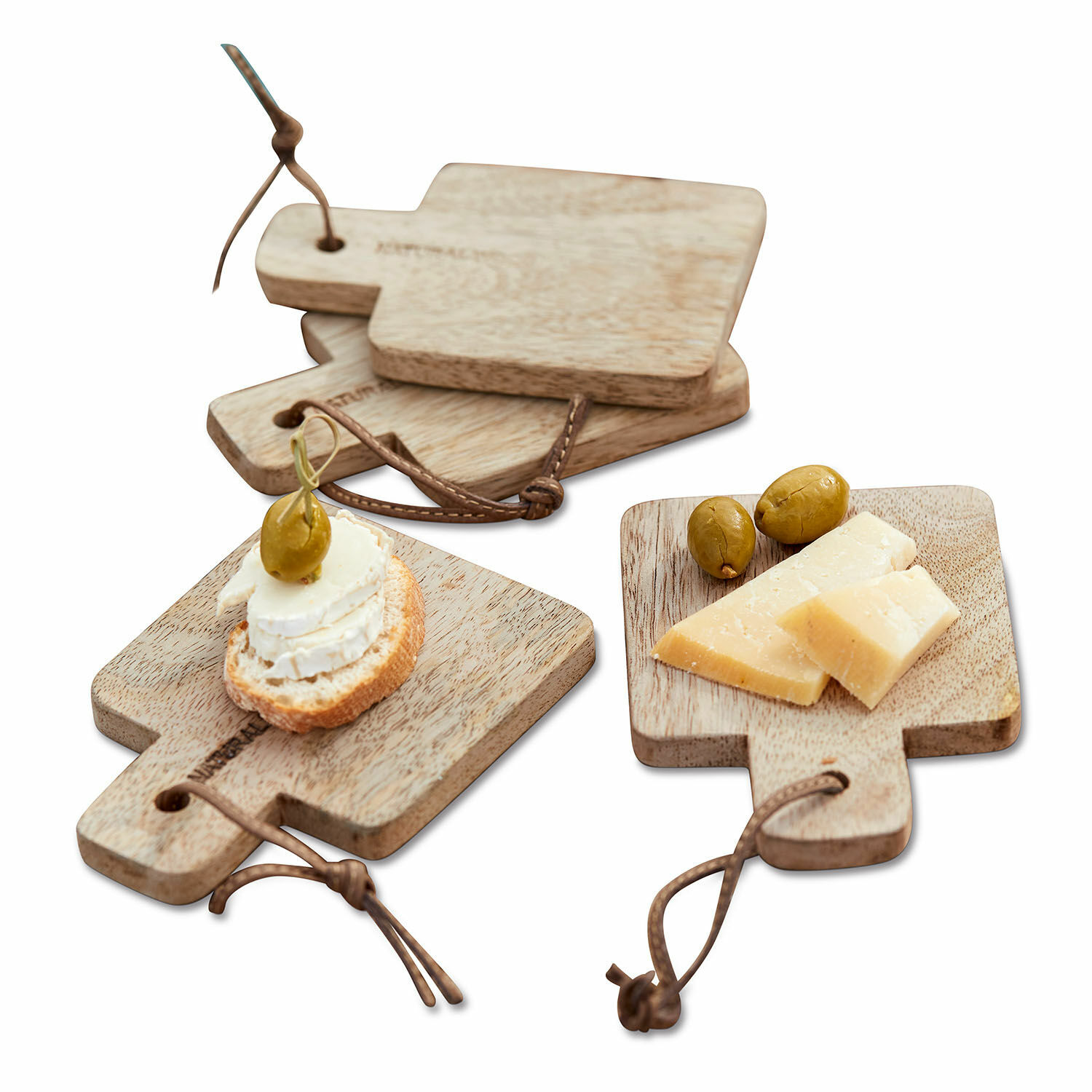 Lot de 4 planches à découper Boise