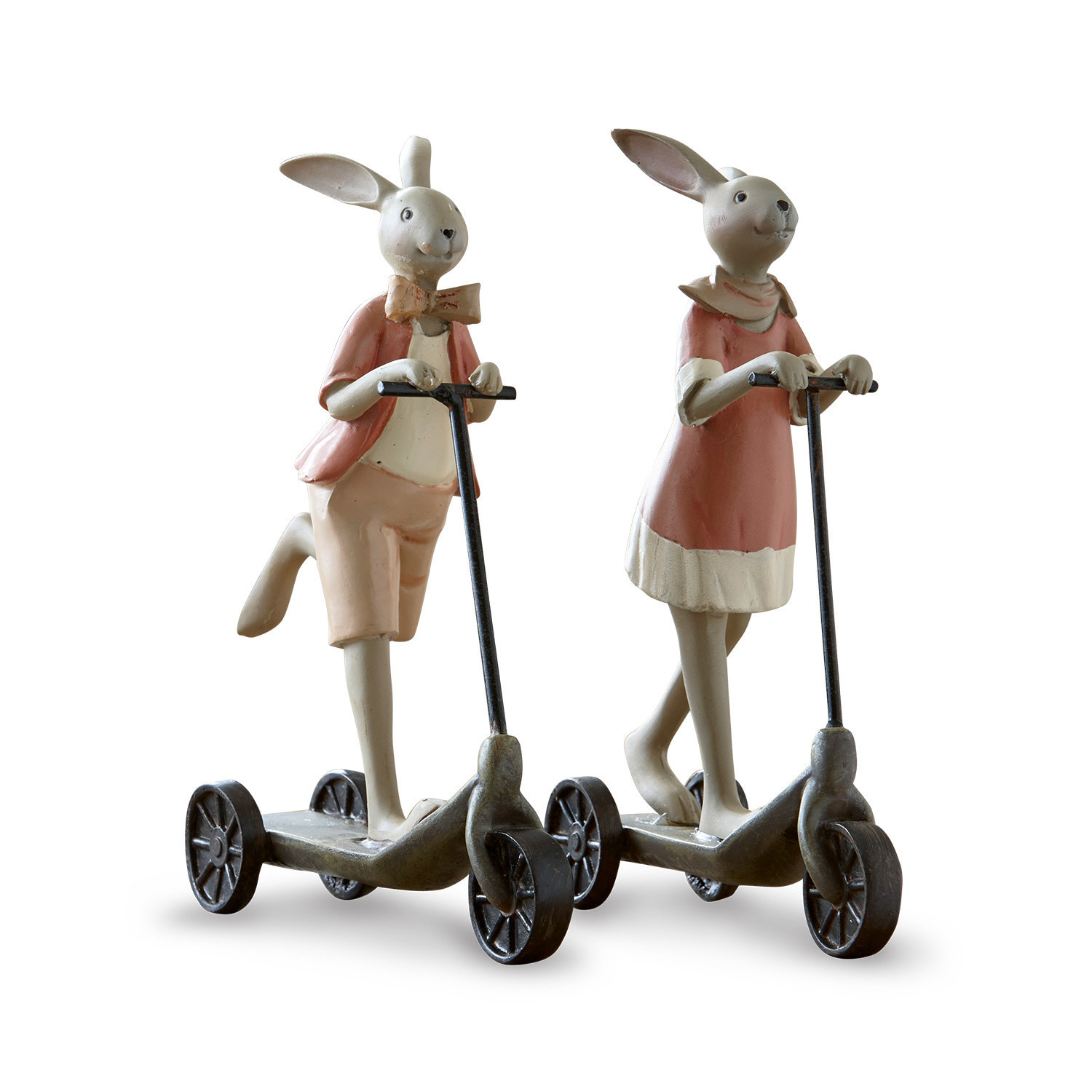 Lot de 2 lapins Scooter