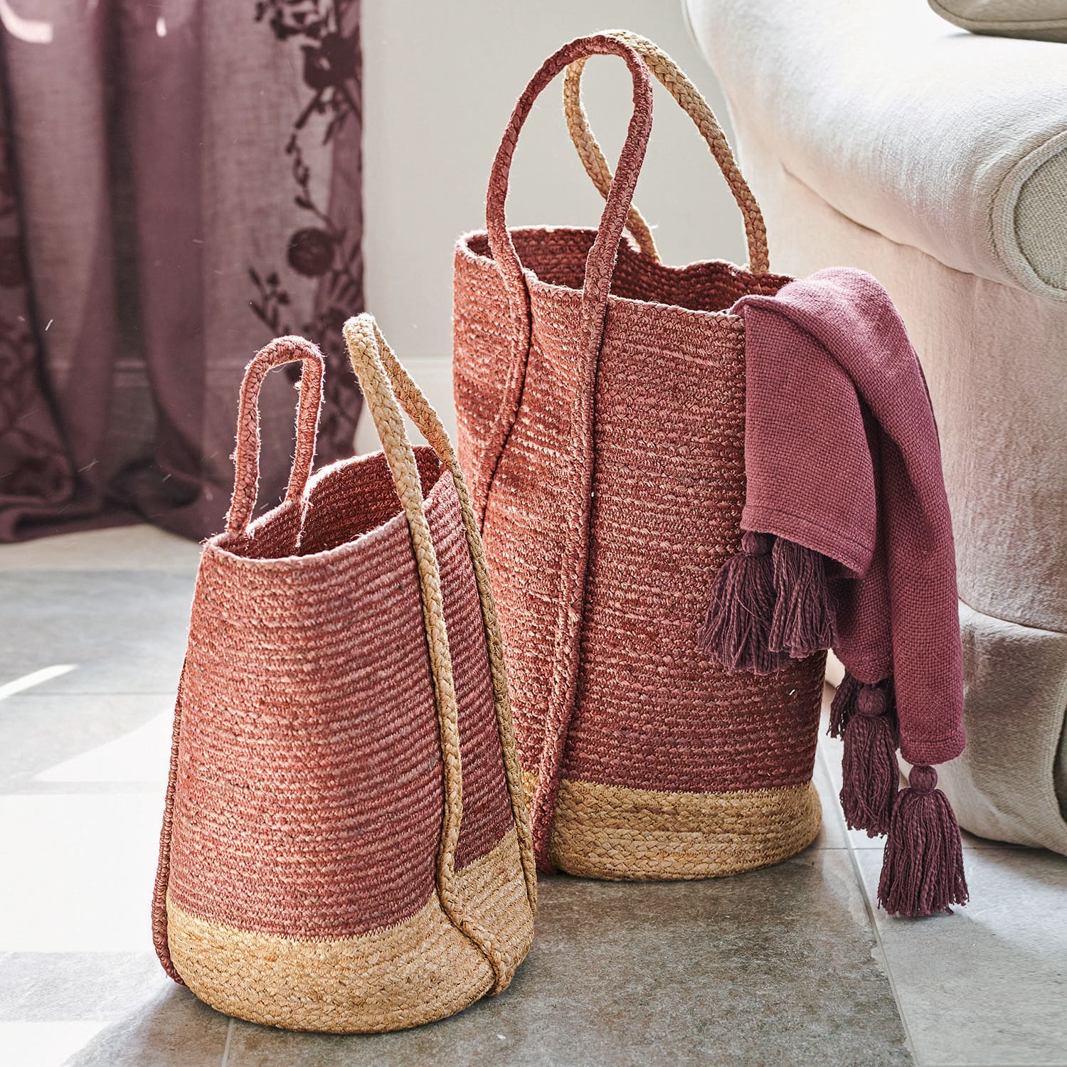 Lot de 2 paniers Tetchill