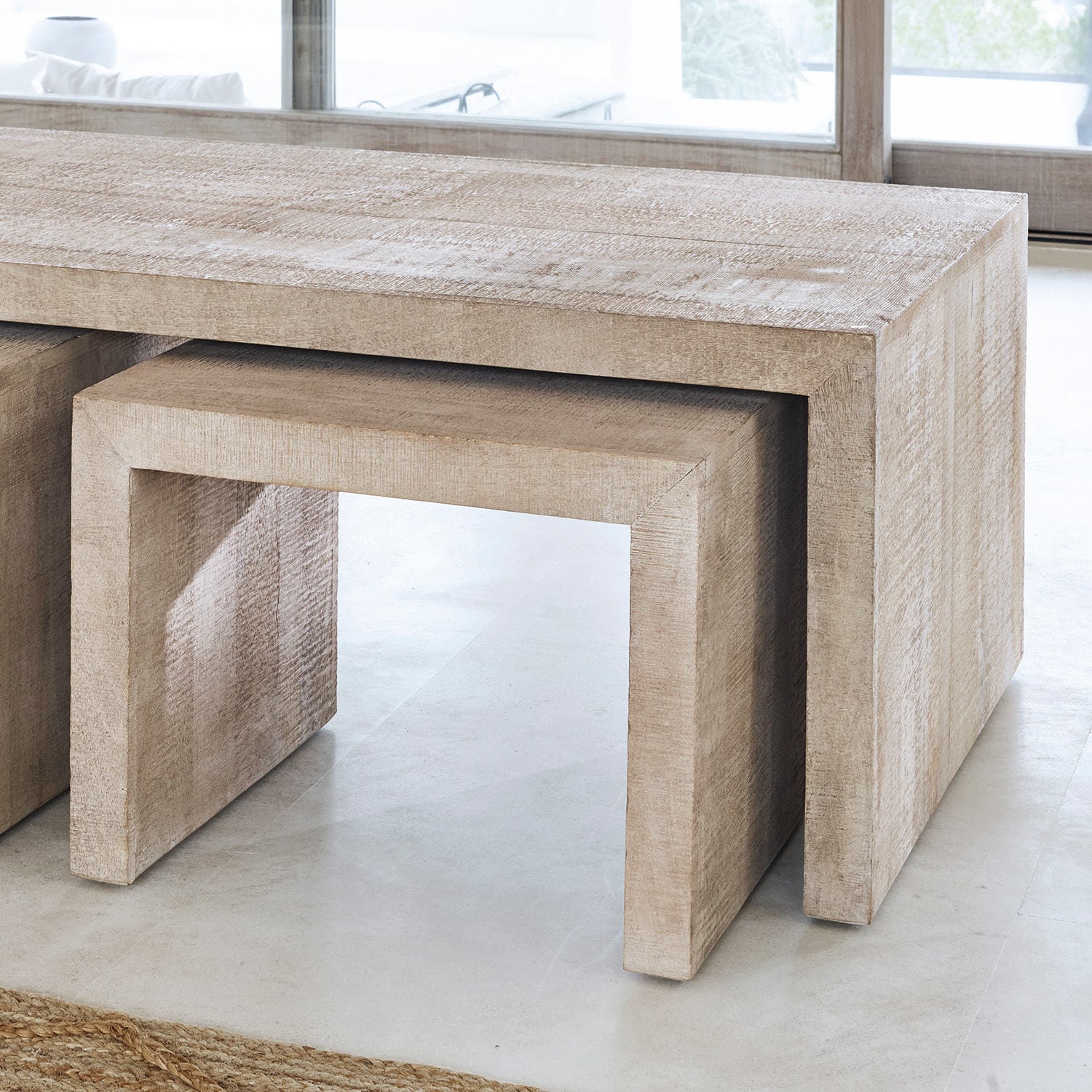 Lot de 3 tables basses Bostans