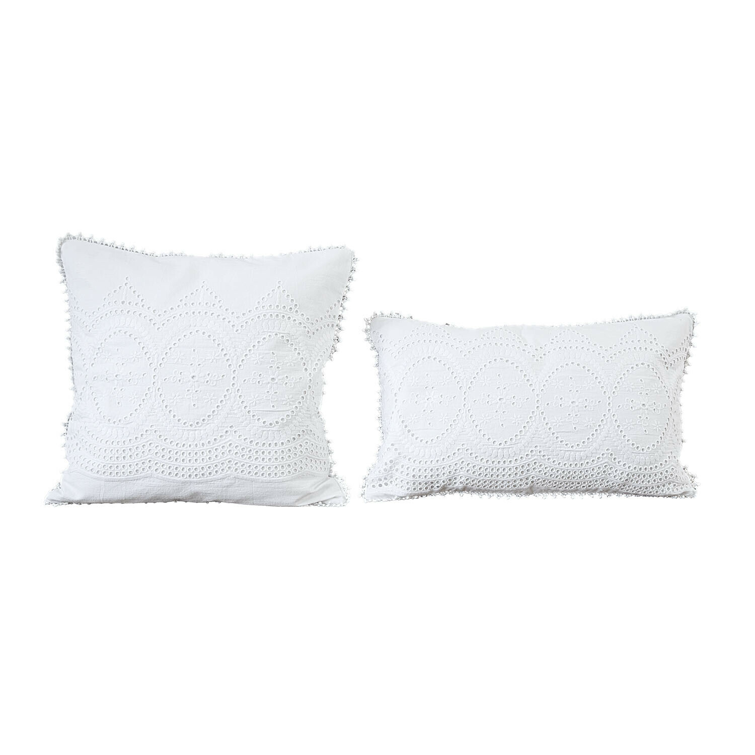 Lot de 2 housses de coussins Olyane