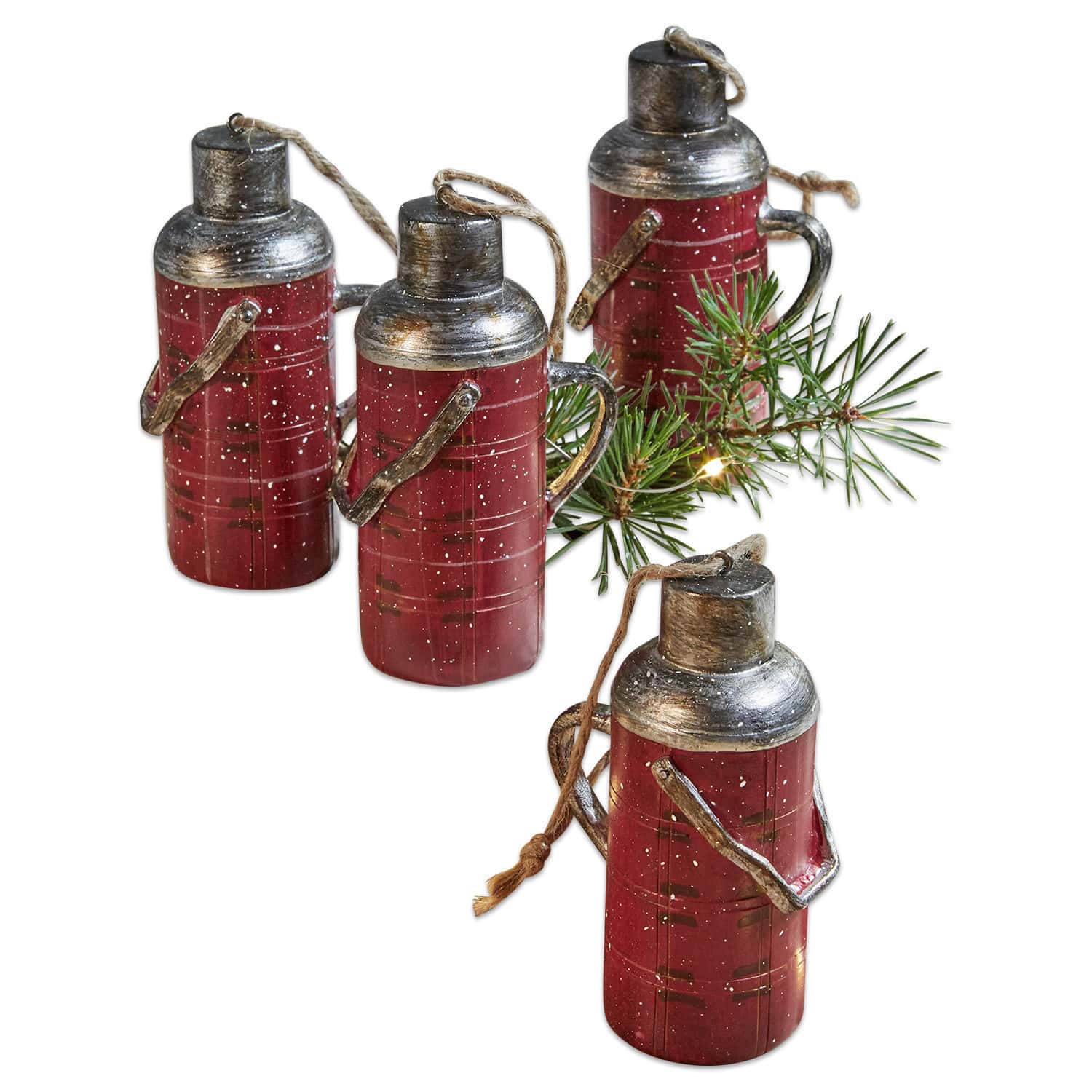 Lot de 4 suspensions Martine