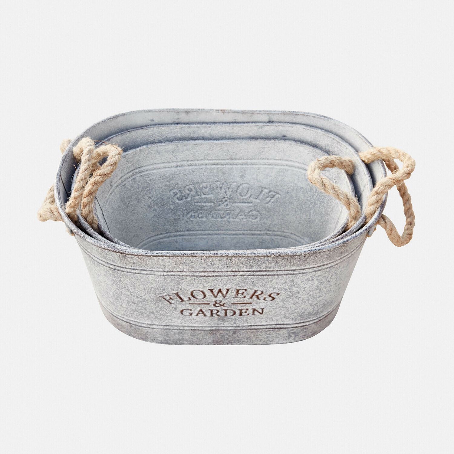Lot de 3 cache-pots Merrin