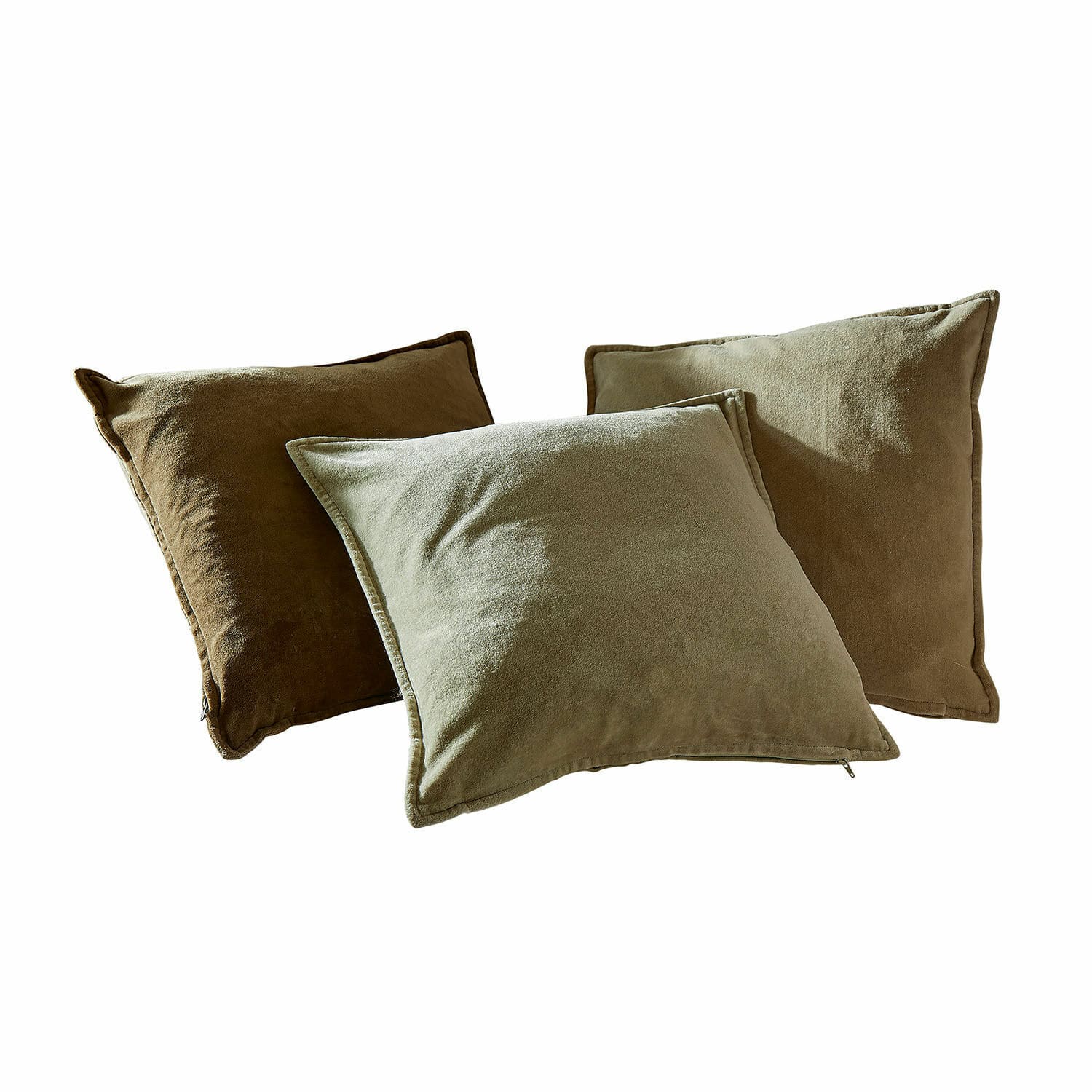Lot de 3 housses de coussins Lumeau