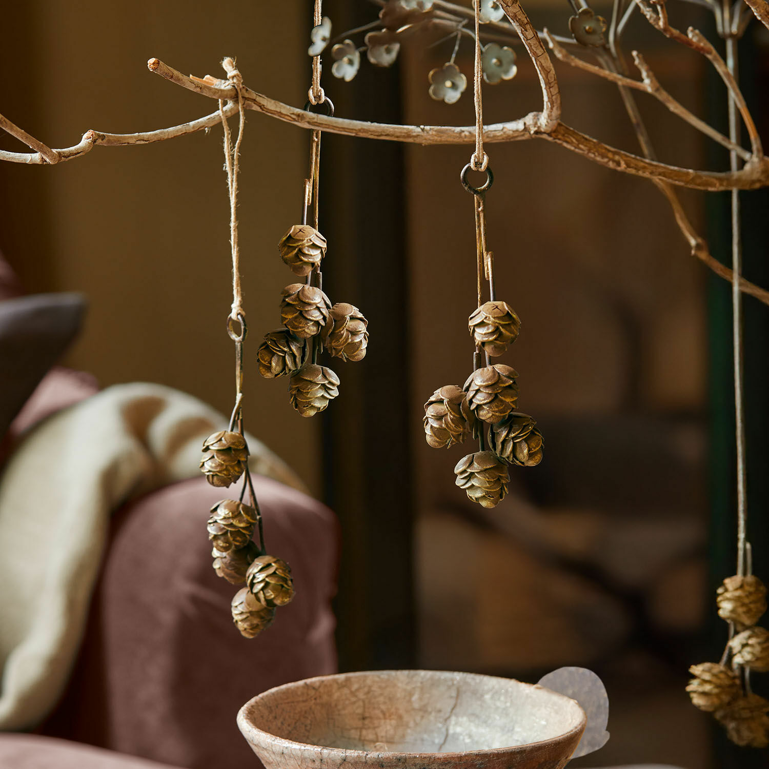 Lot de 3 décorations à suspendre Lazimra