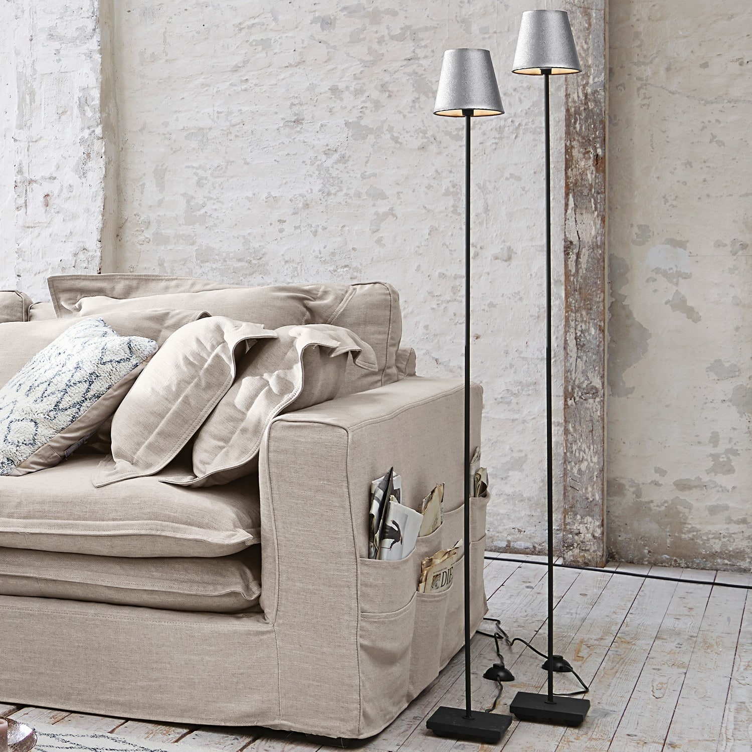 Lot de 2 lampadaires Tacoma