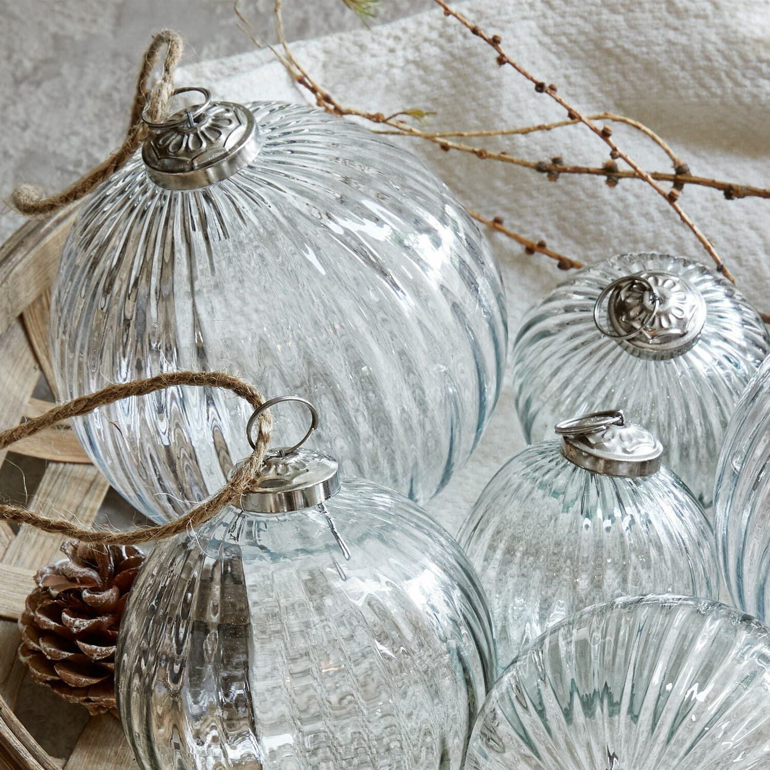 Lot de 6 boules de Noël Altena