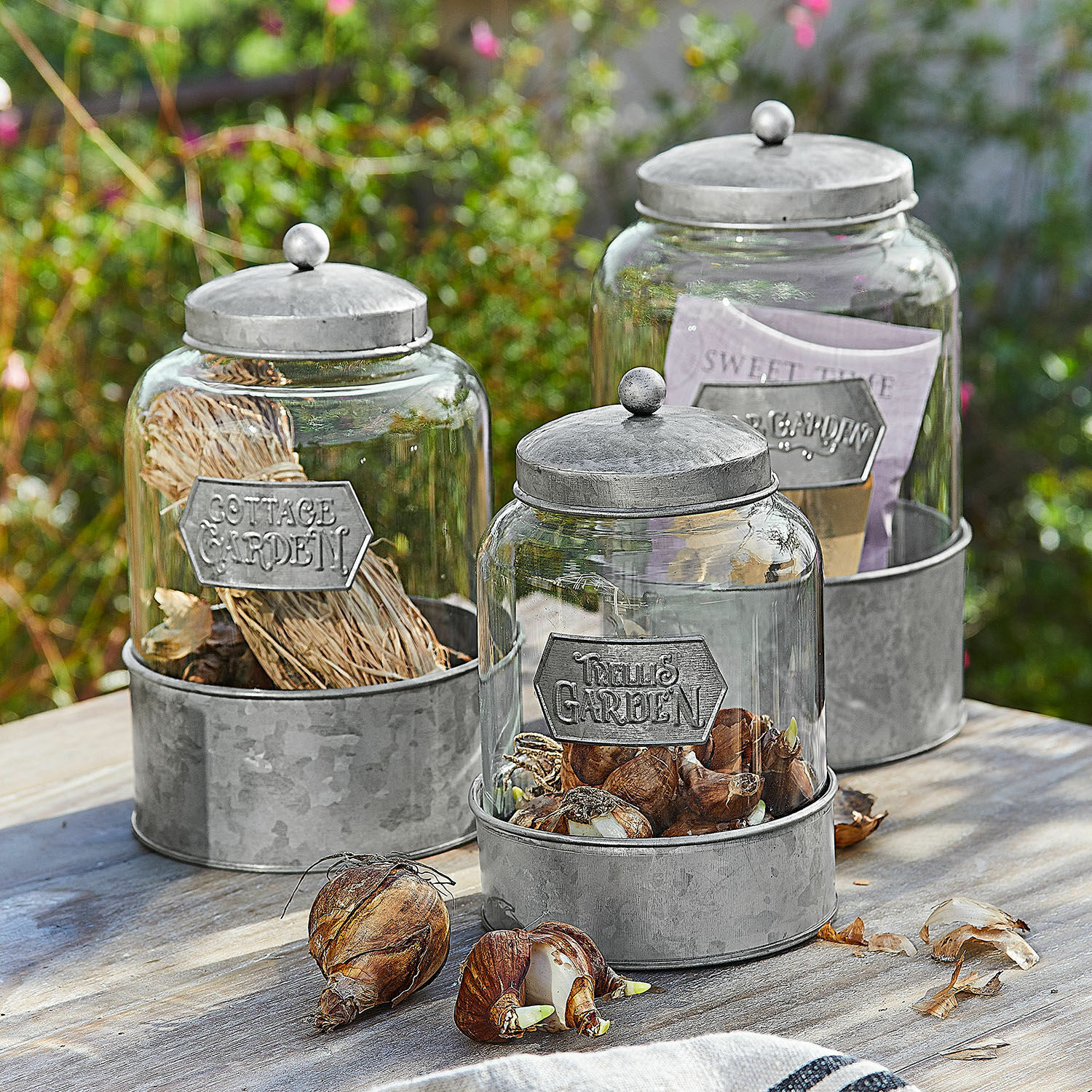 Lot de 3 pots Jaubert