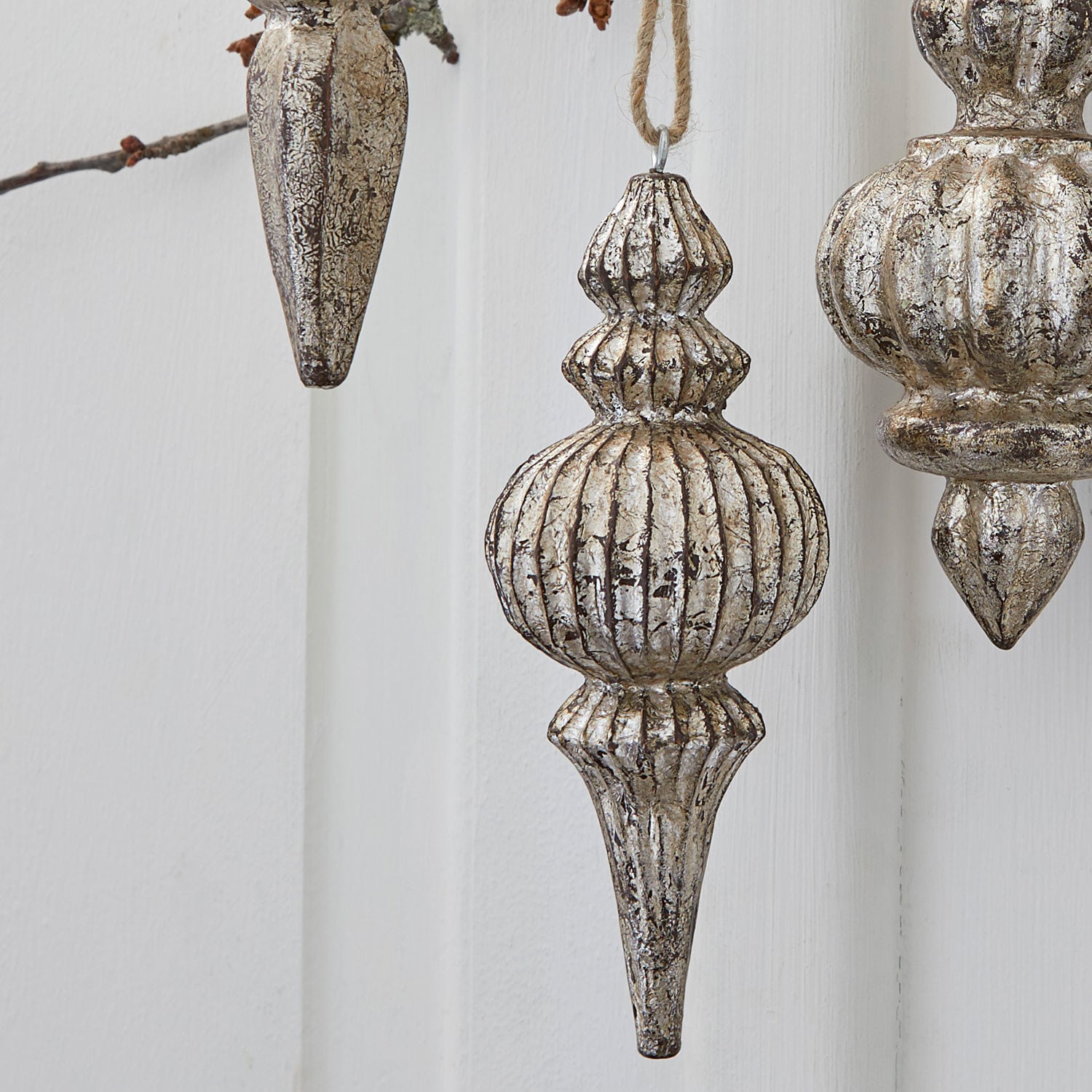 Lot de 4 décorations à suspendre Molinara