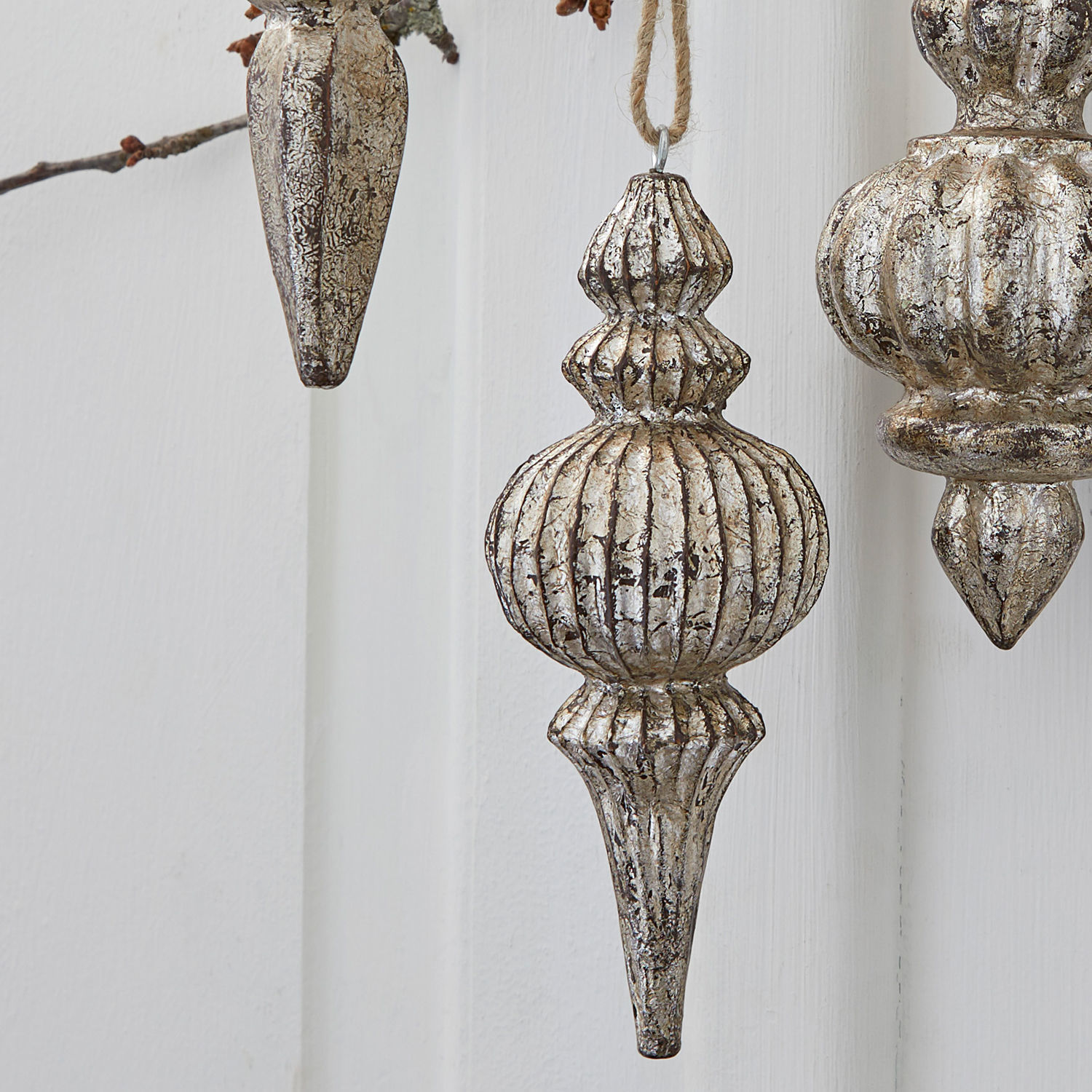 Lot de 4 décorations à suspendre Molinara