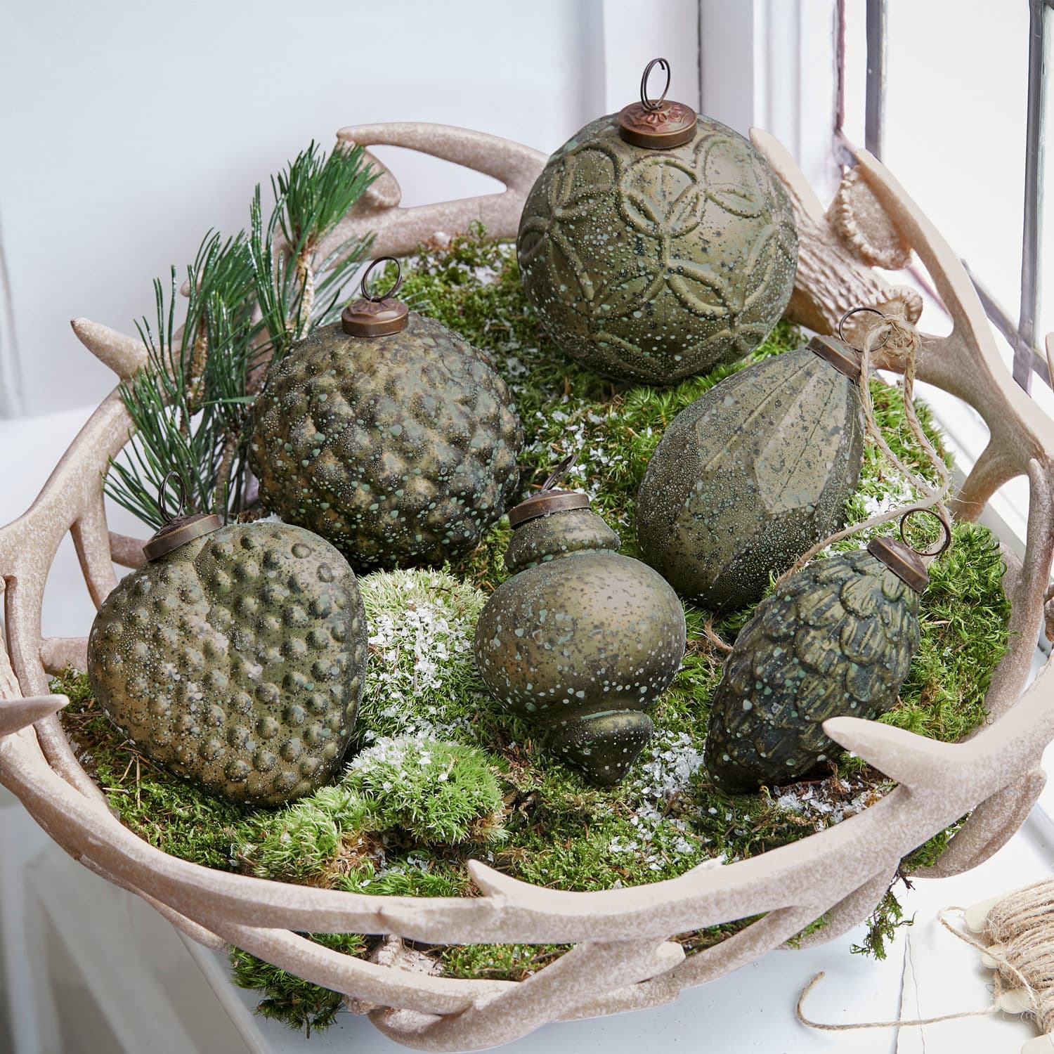 Lot de 6 boules de Noël Tani