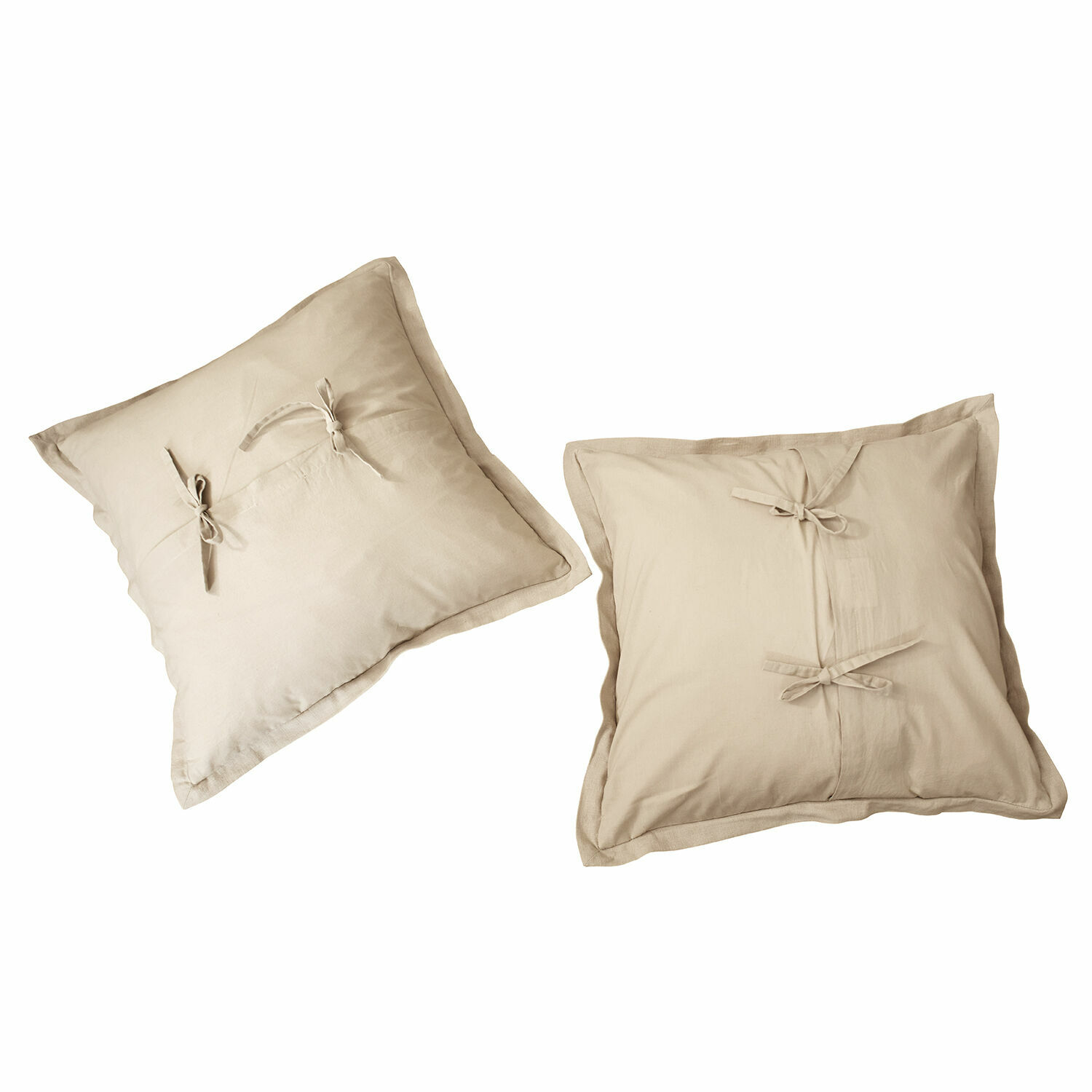 Lot de 2 housses de coussins Olicianne