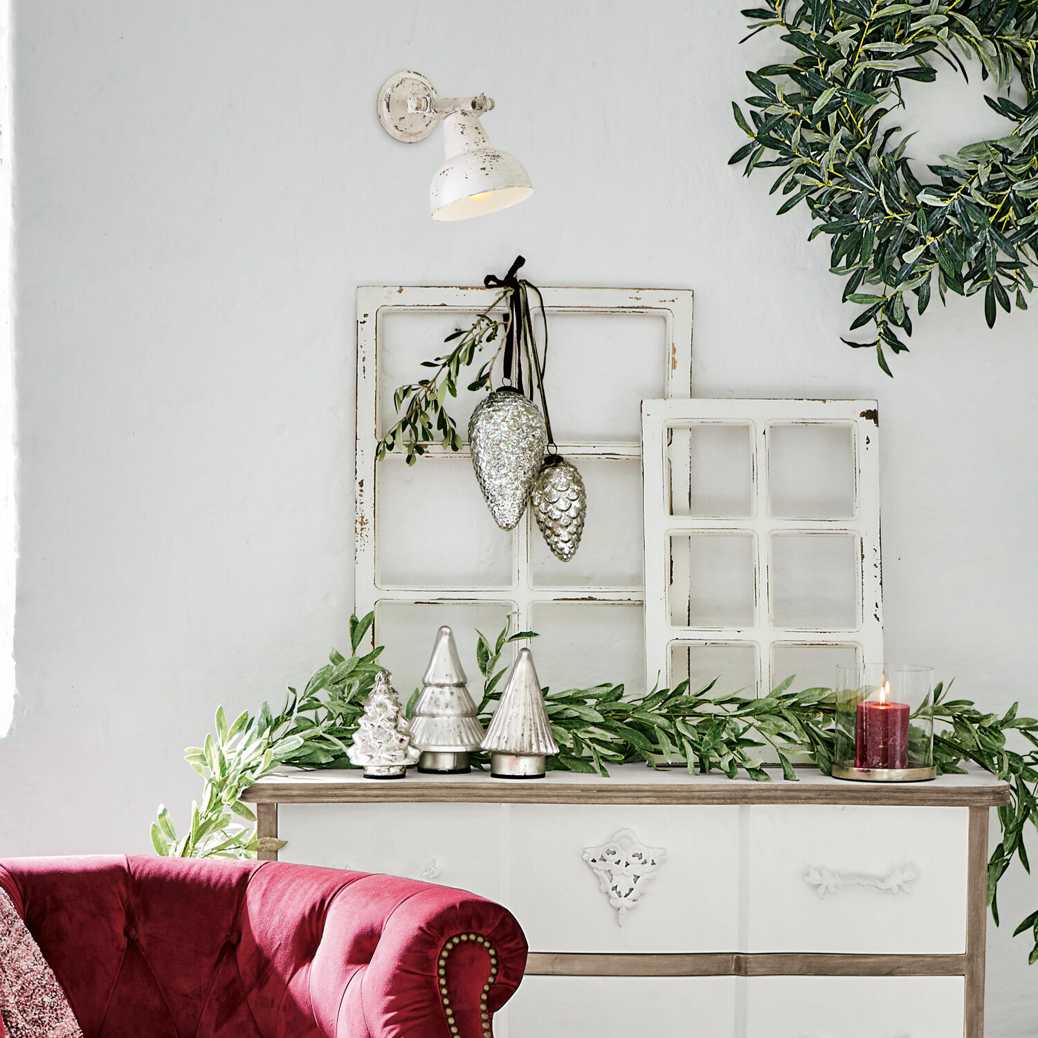 Lot de 3 décorations de Noël Escala