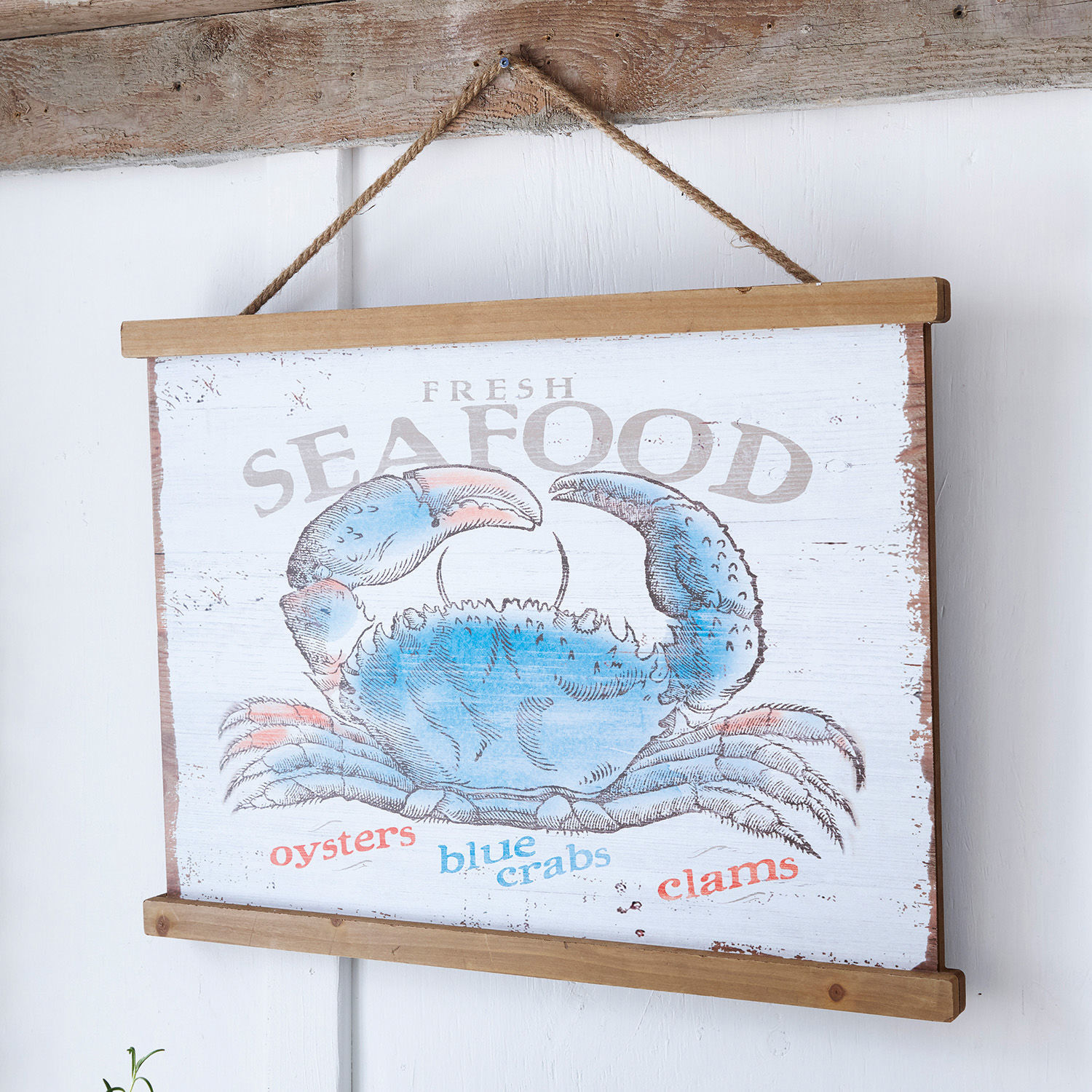 Lot de 2 panneaux décoratifs Crustacean