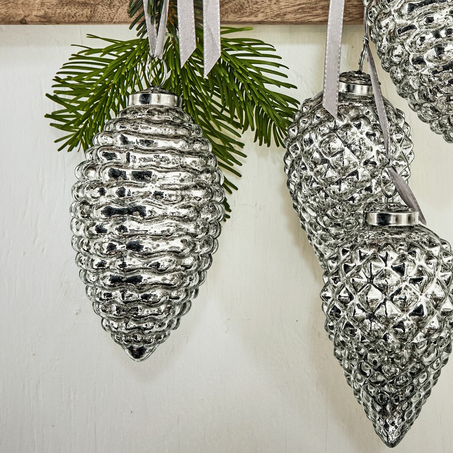 Lot de 4 boules de Noël Lillias