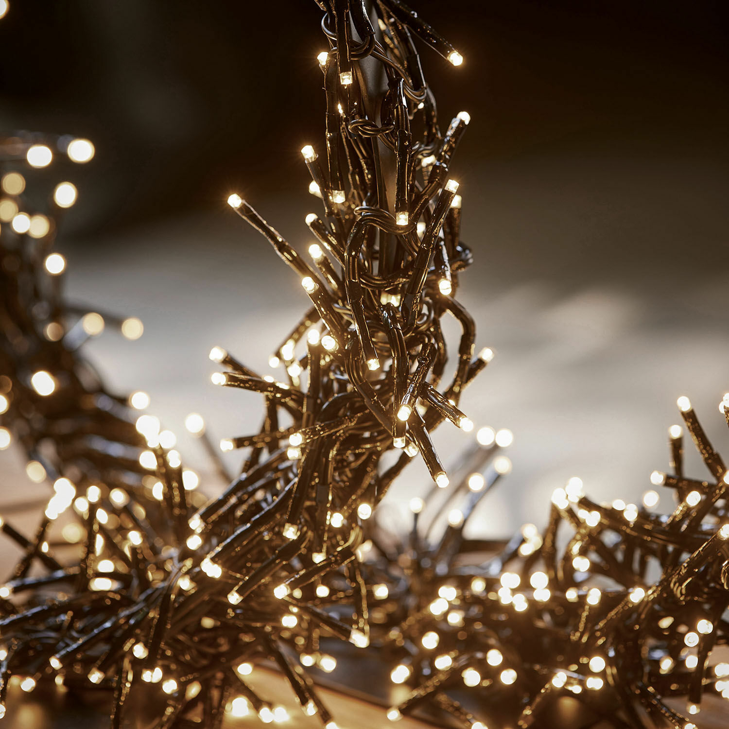 Lot de 2 couronnes à LED Nestier