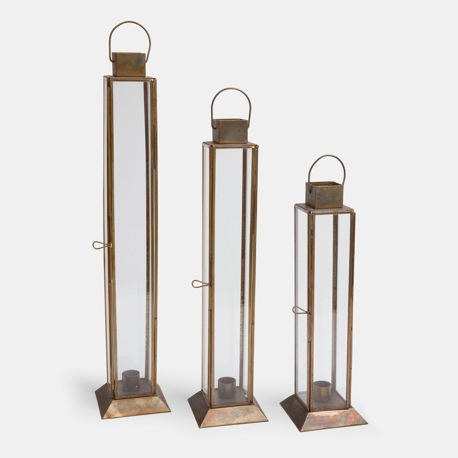Lot de 3 lanternes Coppermill