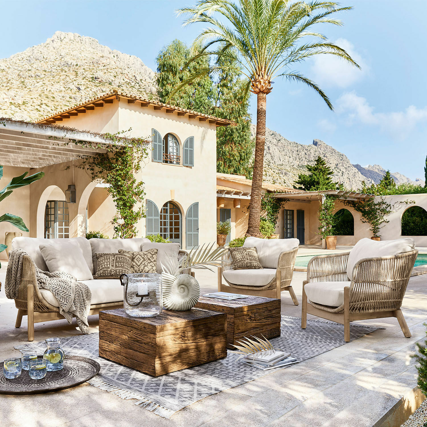 Salon de jardin FSC®-100% Belvidere