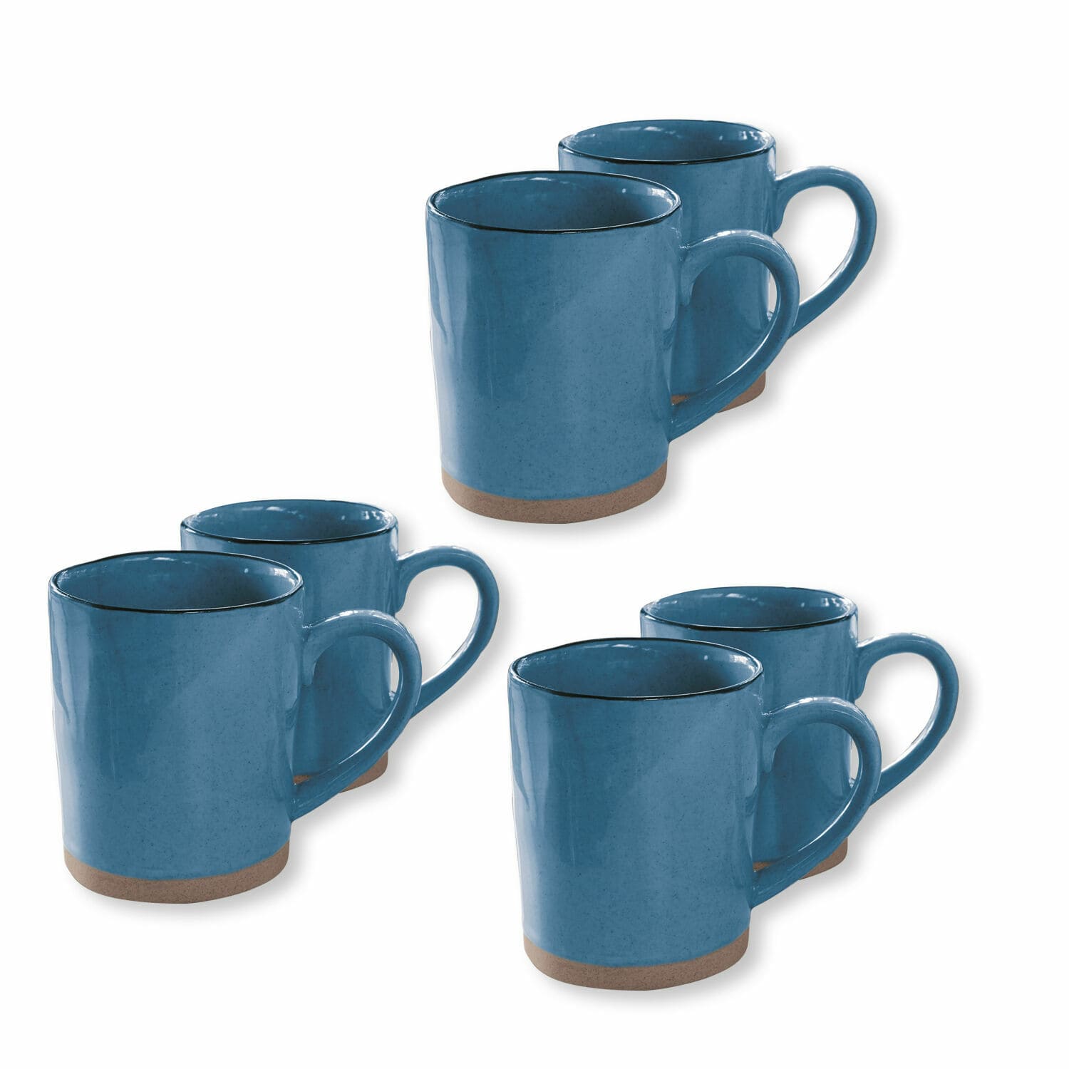 Lot de 6 tasses Biarré