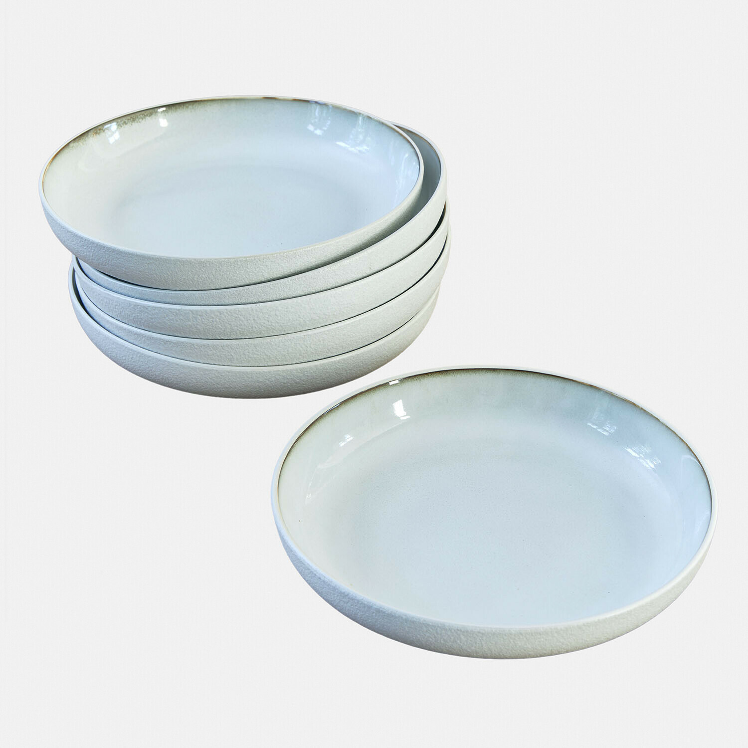 Lot de 6 assiettes creuses Eiruna