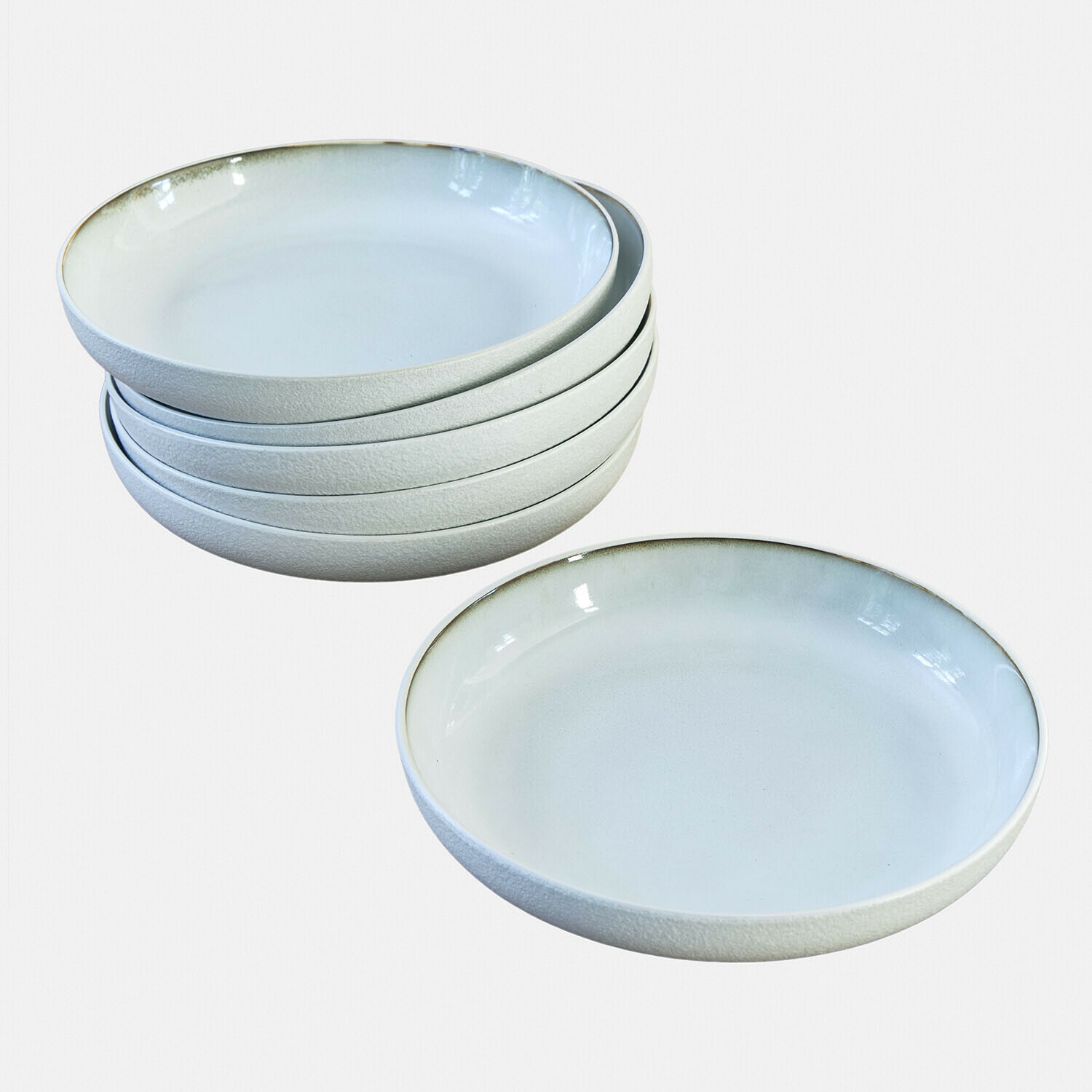 Lot de 6 assiettes creuses Eiruna