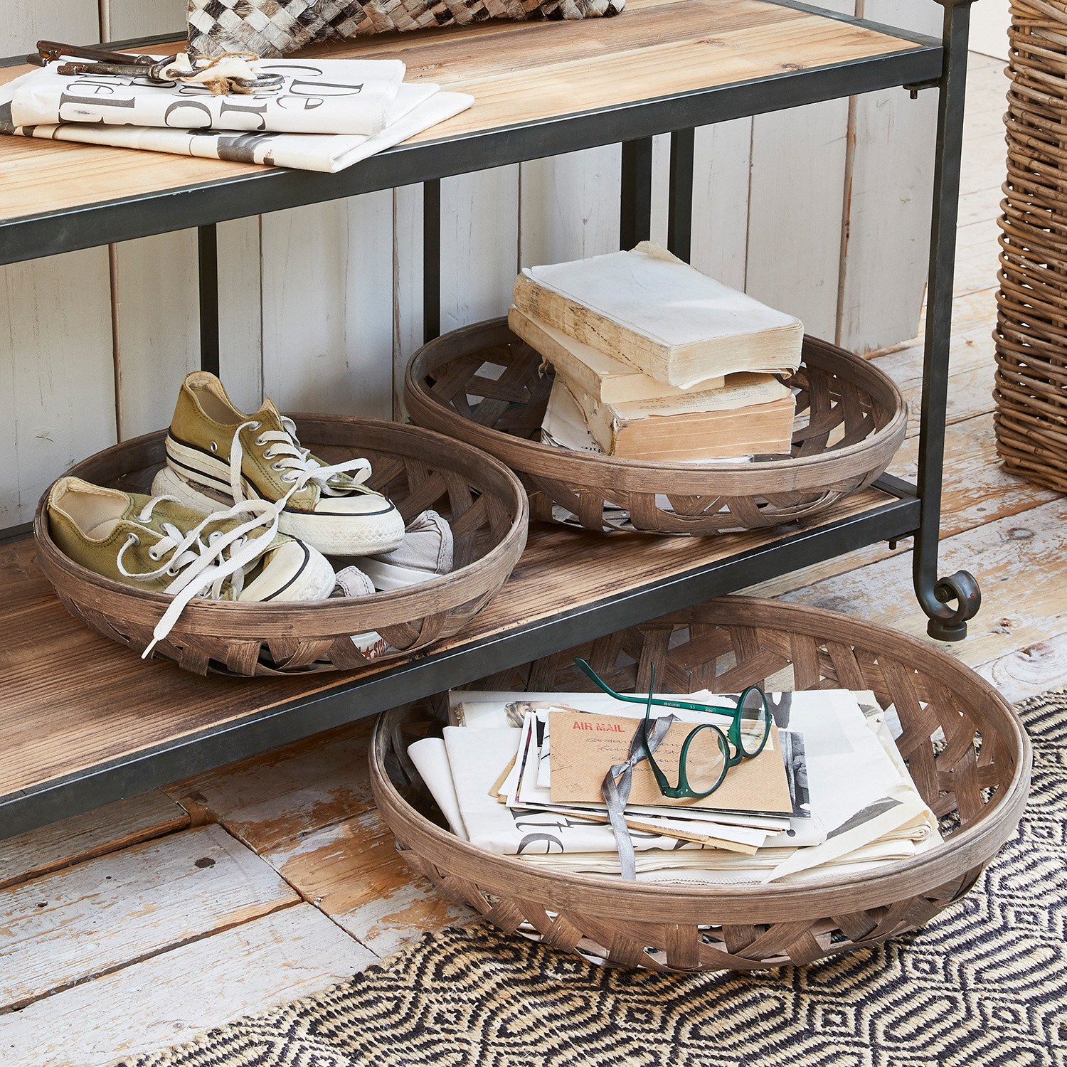 Lot de 3 plateaux La Garde