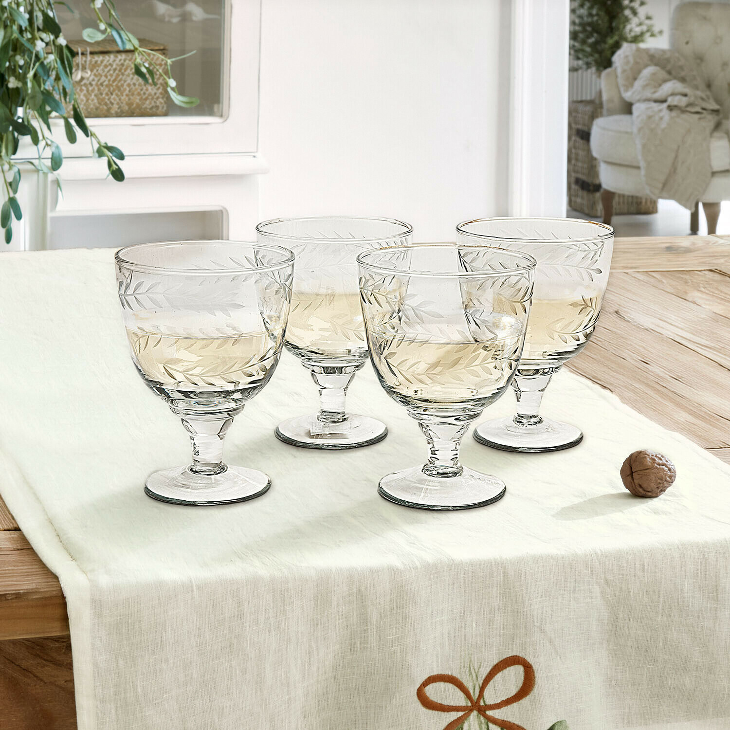 Lot de 4 verres Clévarine Lot de 4 verres Clévarine