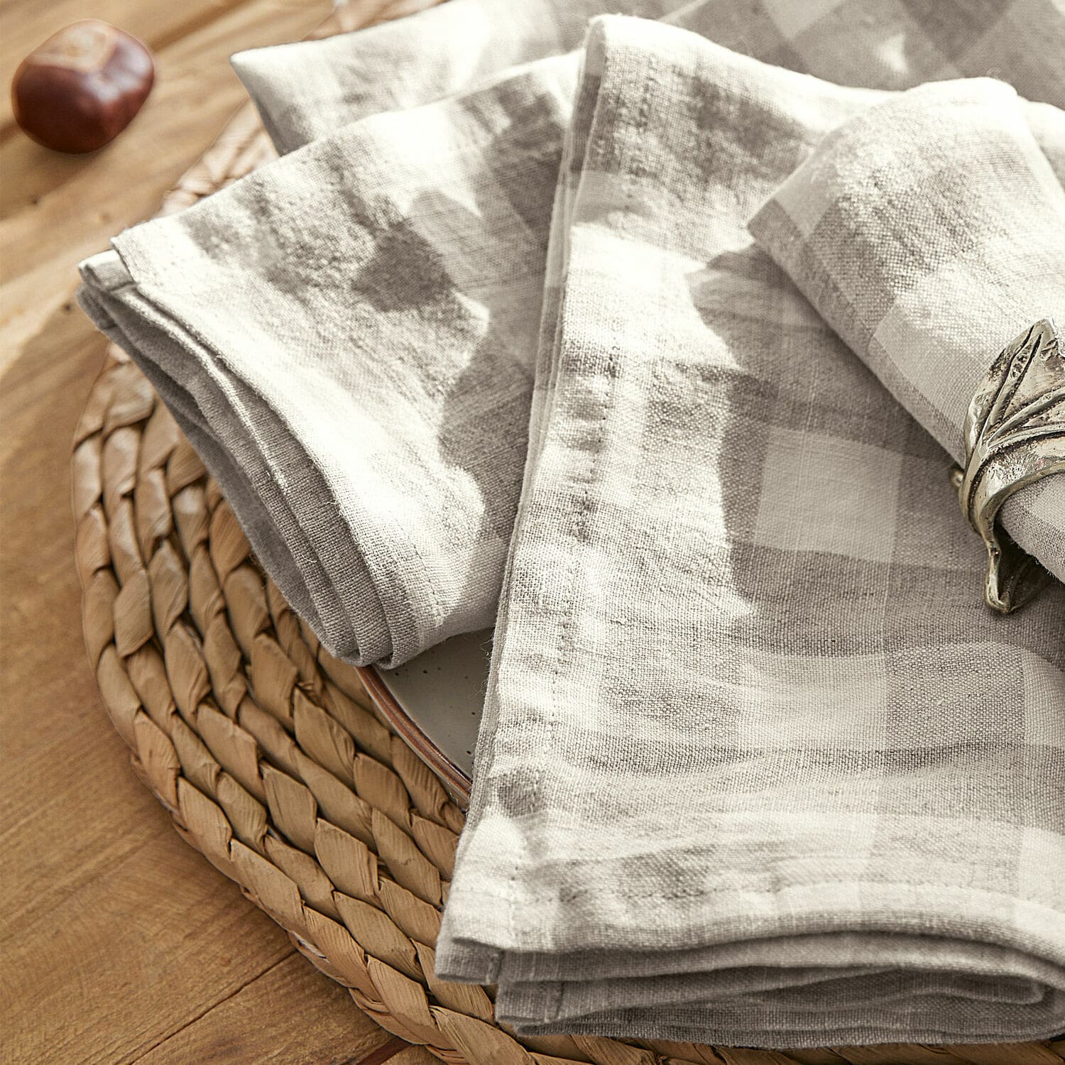 Lot de 4 serviettes de table Esperance