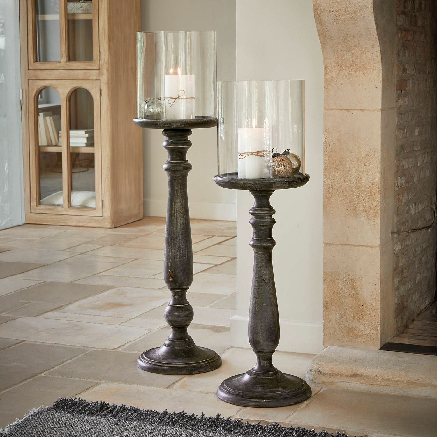 Lot de 2 bougeoirs Reville
