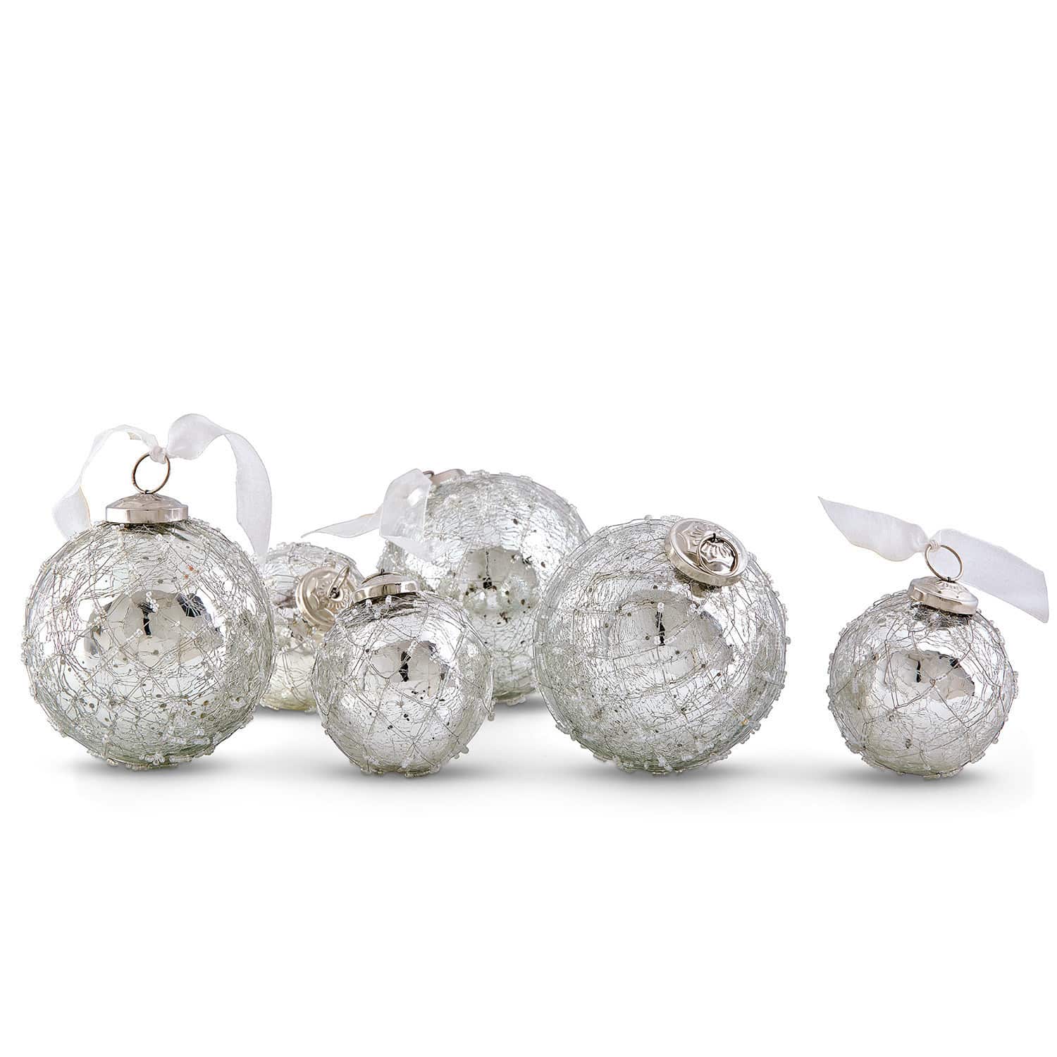 Lot de 6 décorations de Noël Fains
