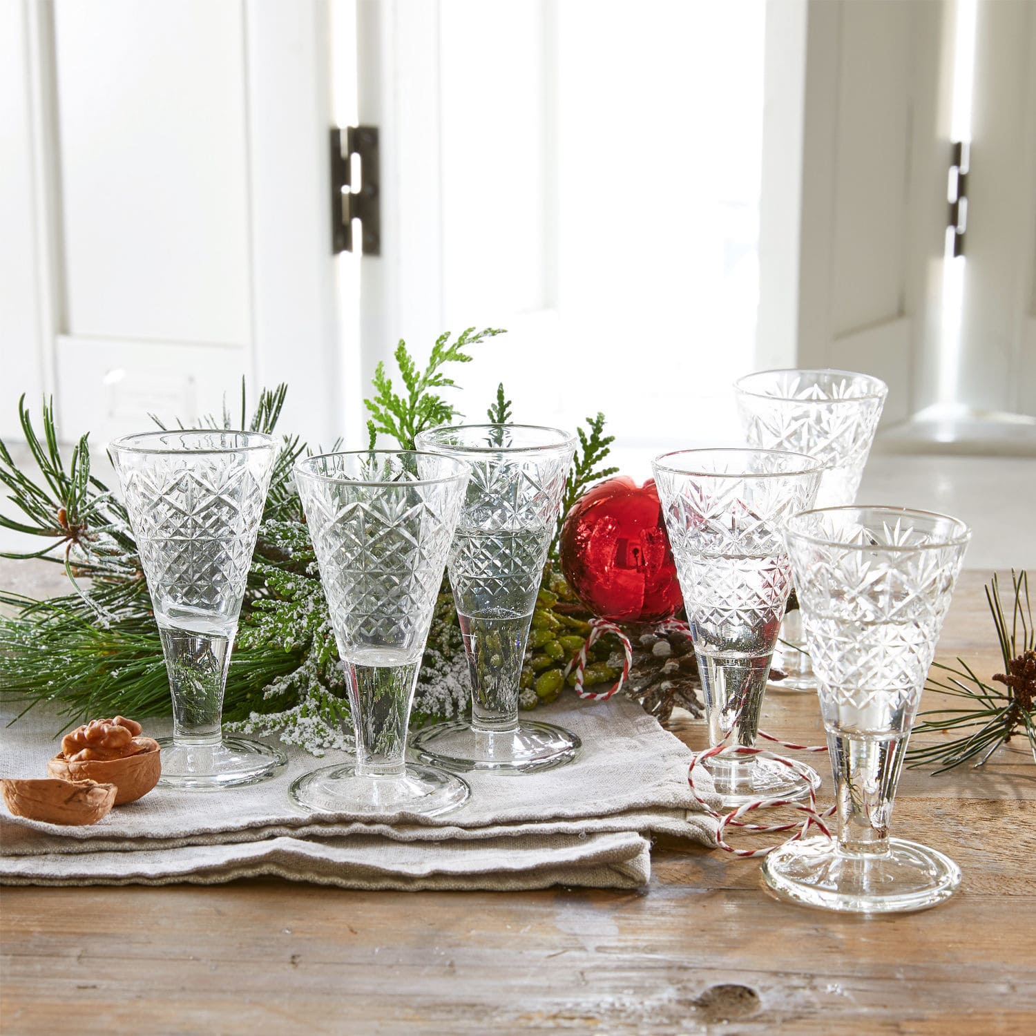 Lot de 6 verres à eau de vie Foseca