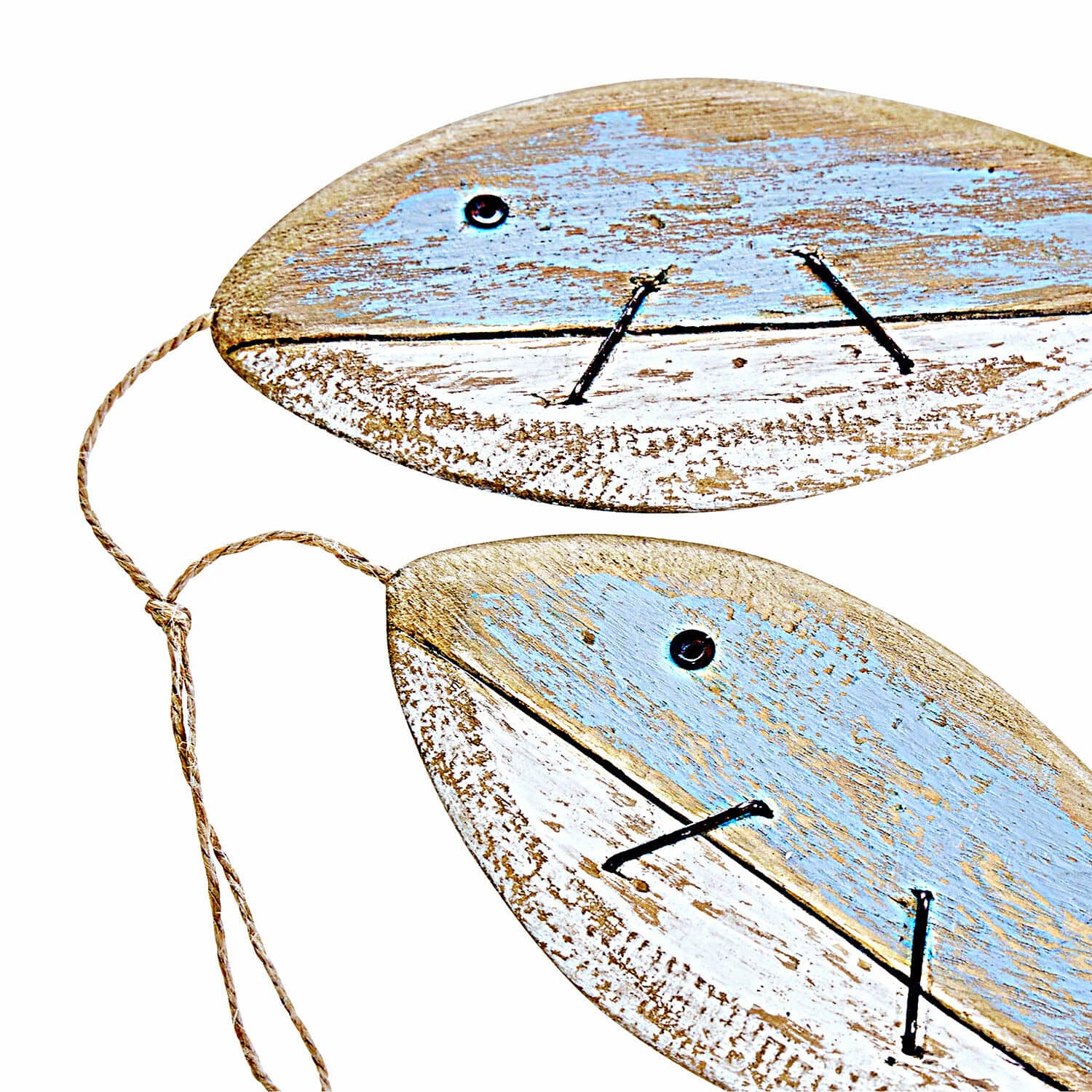 Lot de 2 poissons décoratifs Mindas