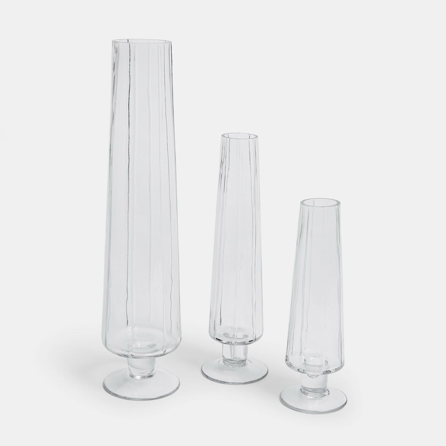 Lot de 3 vases Valérianen