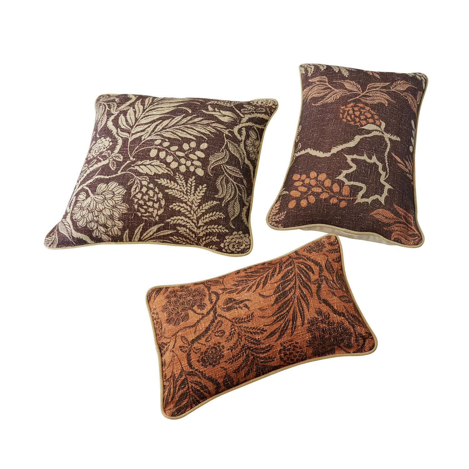 Lot de 3 housses de coussins Carivelle