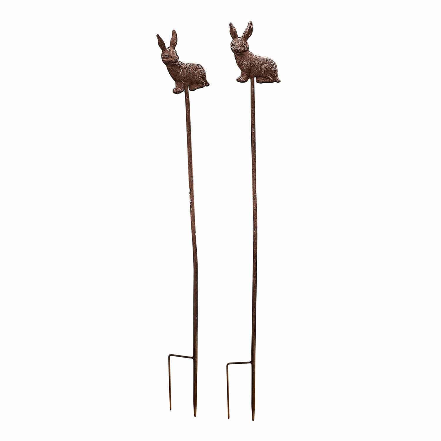Lot de 2 piques de jardin Dariyah