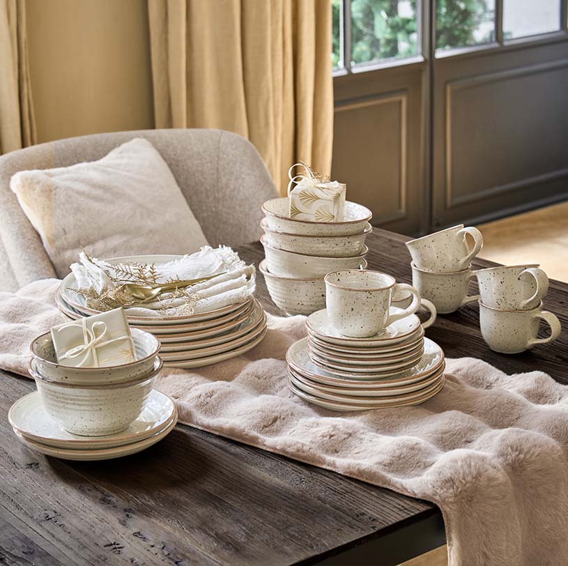 Mise en table