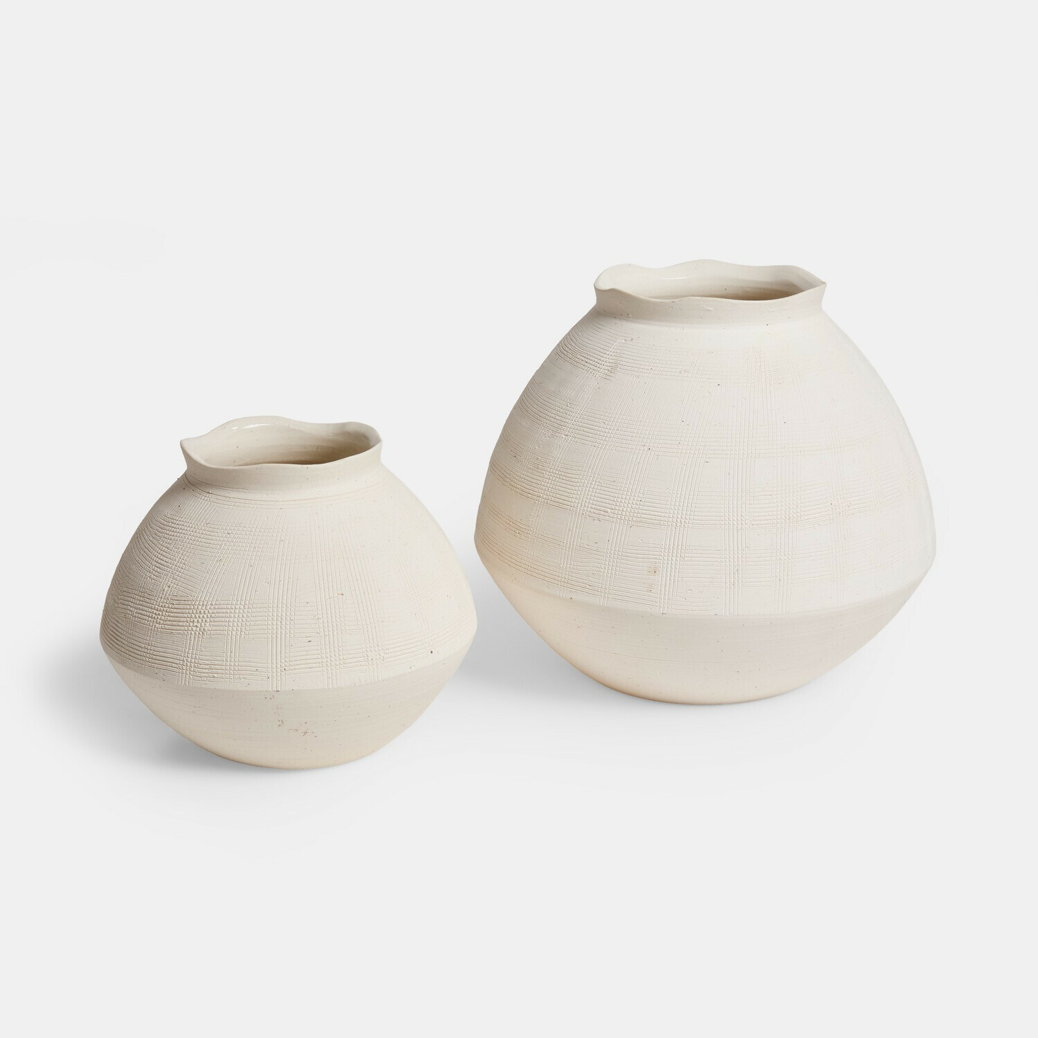 Lot de 2 vases Torovina