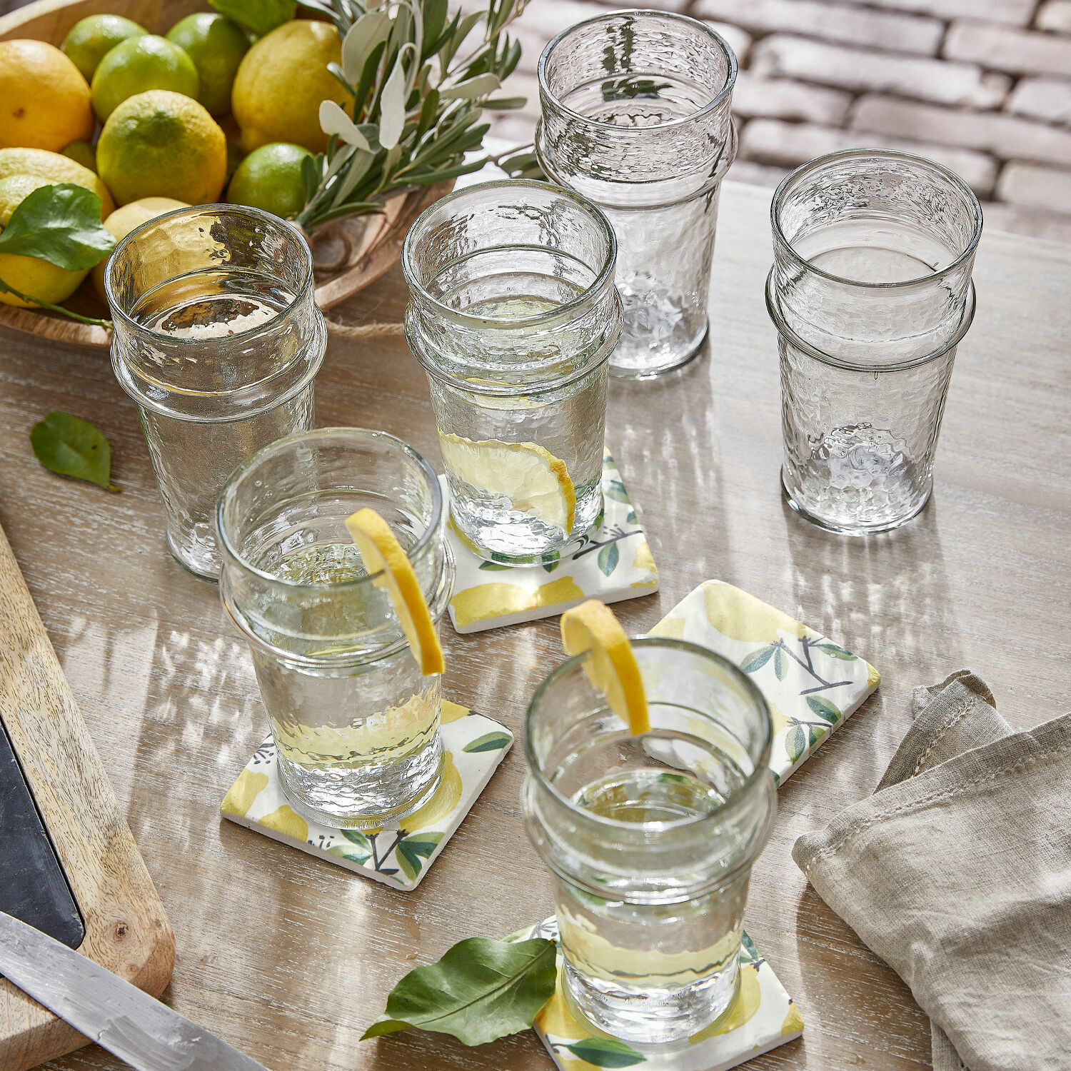 Lot de 6 verres Avrilla