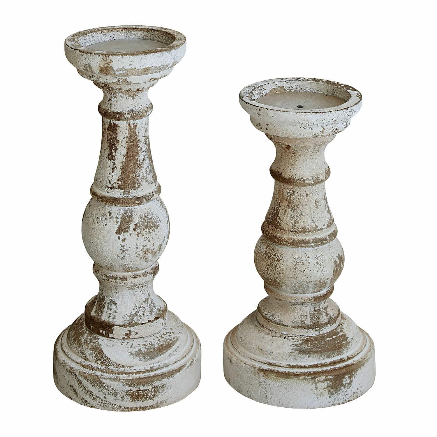 Lot de 2 bougeoirs Zulemas