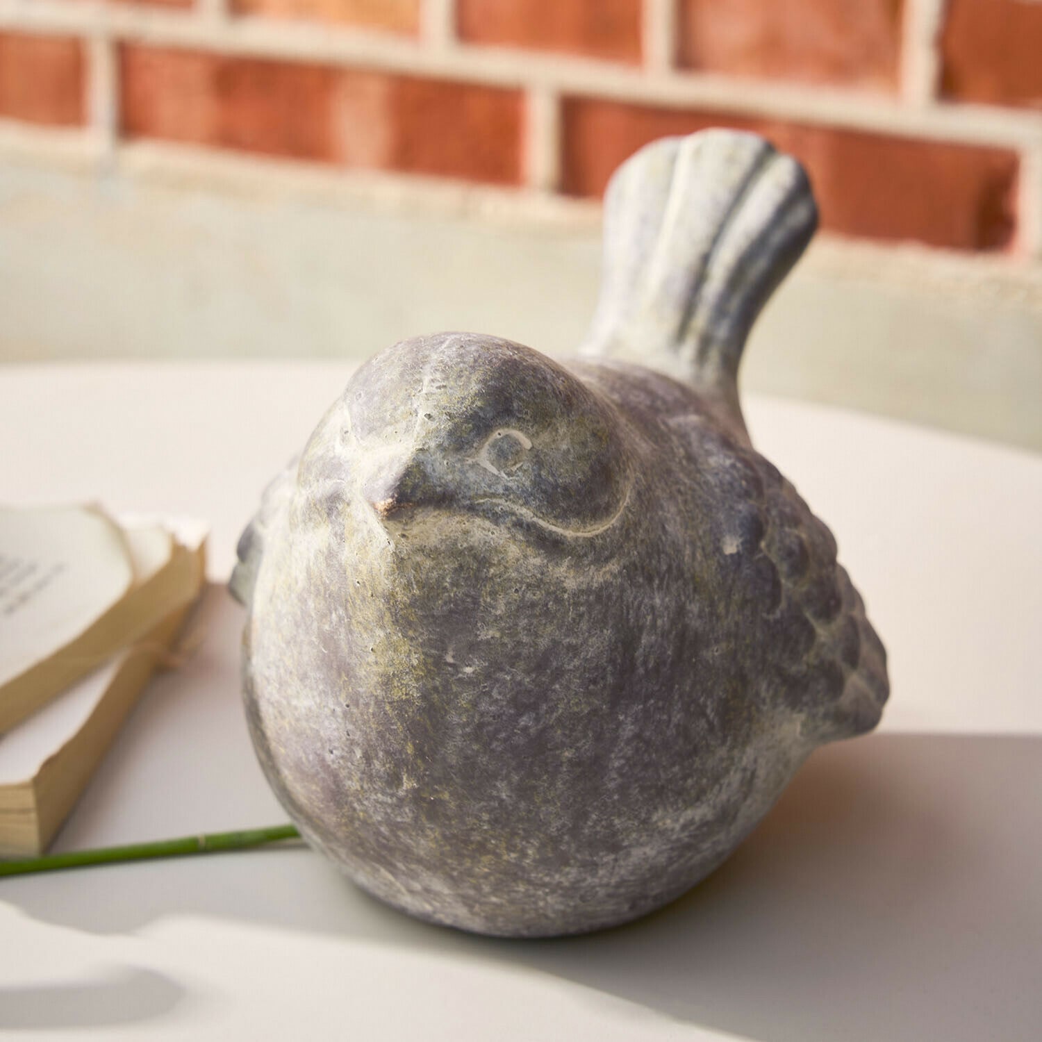 Lot de 2 oiseaux décoratifs Haldoríe