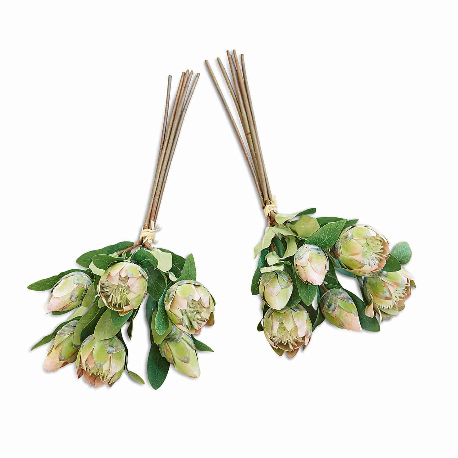 Lot de 2 fleurs décoratives Chatou