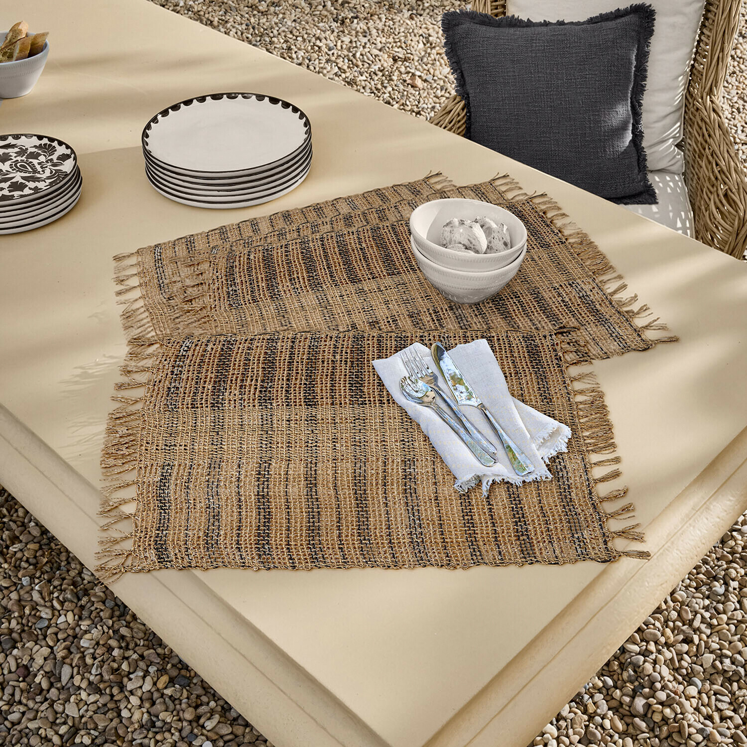 Lot de 4 sets de table Amérieux