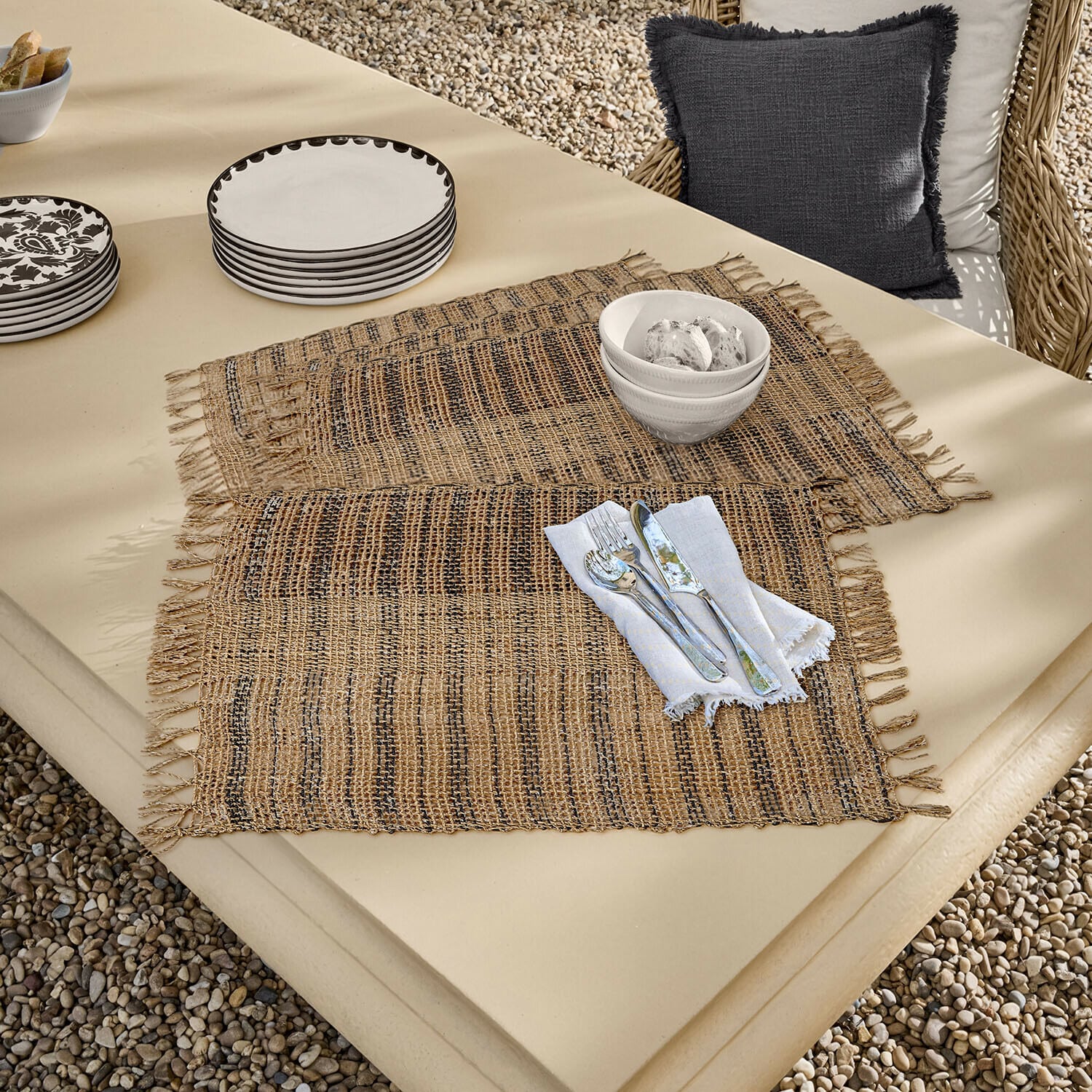 Lot de 4 sets de table Amérieux