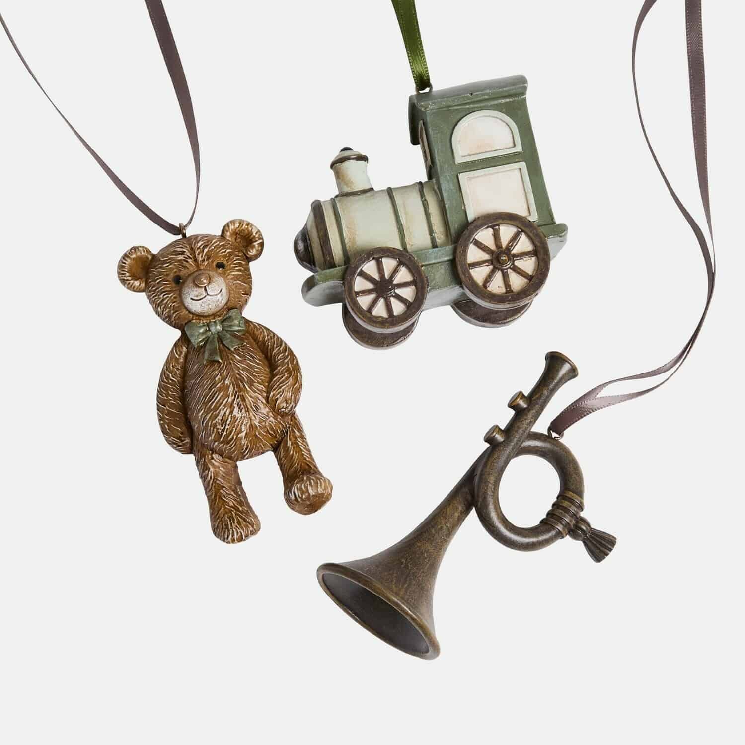 Lot de 5 décorations à suspendre Dassa