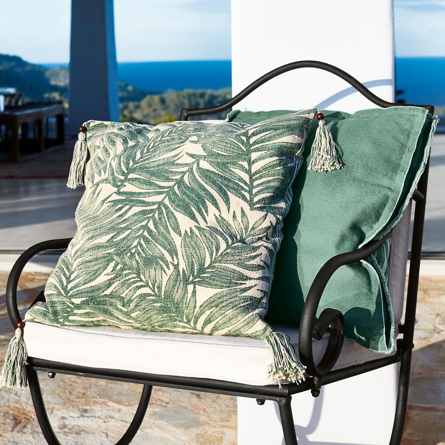 Lot de 2 coussins Leaves