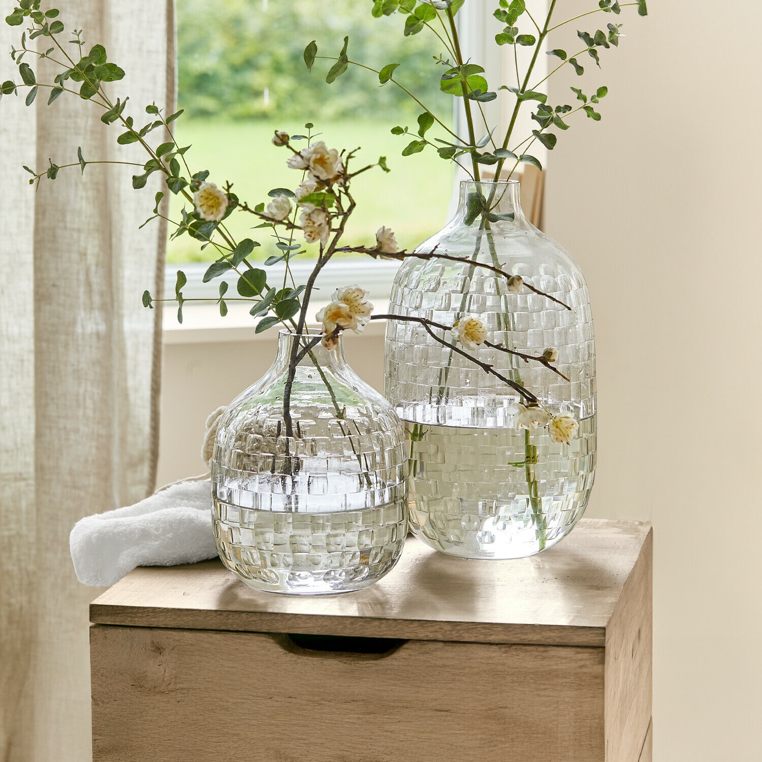 Lot de 2 vases Qervilon