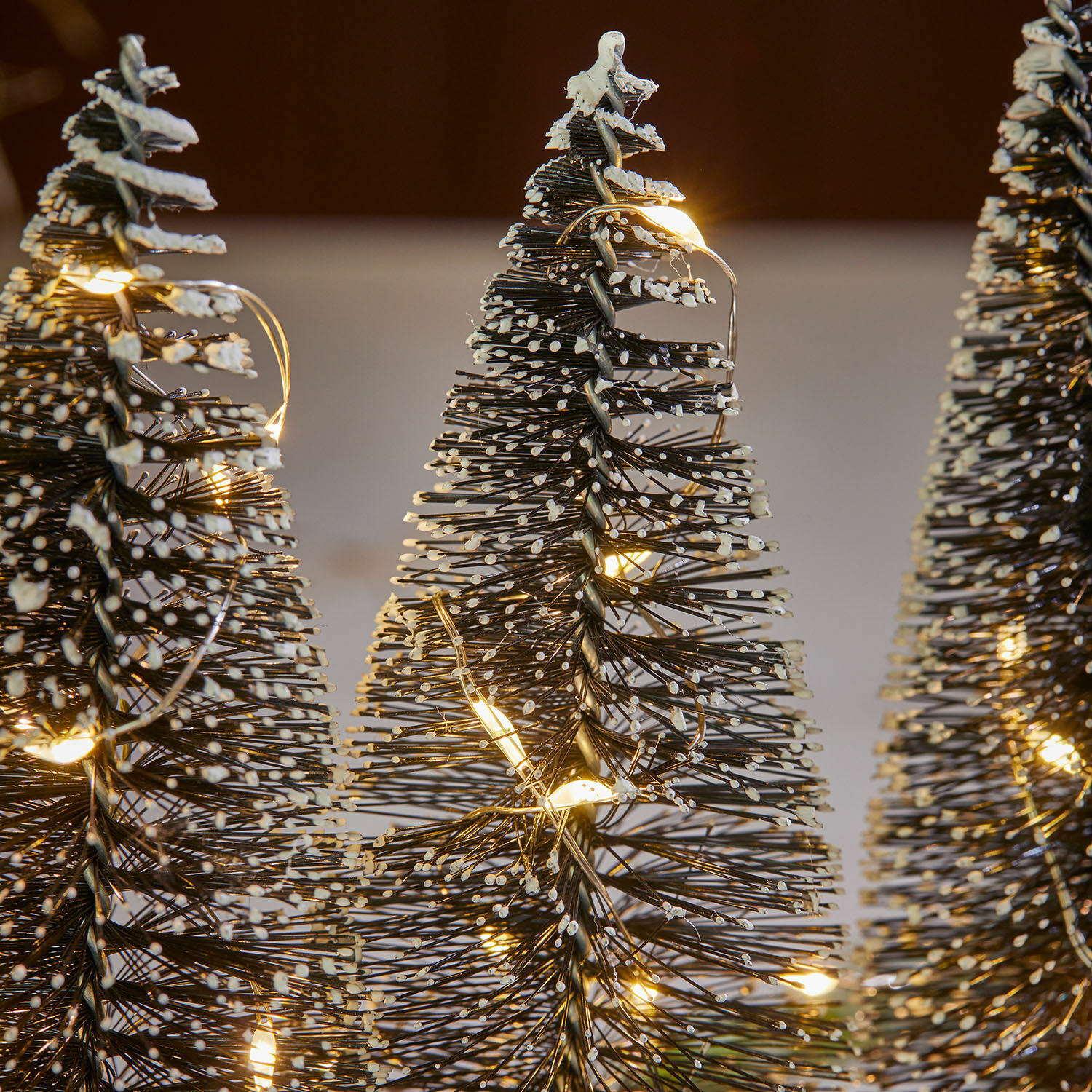 Sapins déco à LED Grimstad